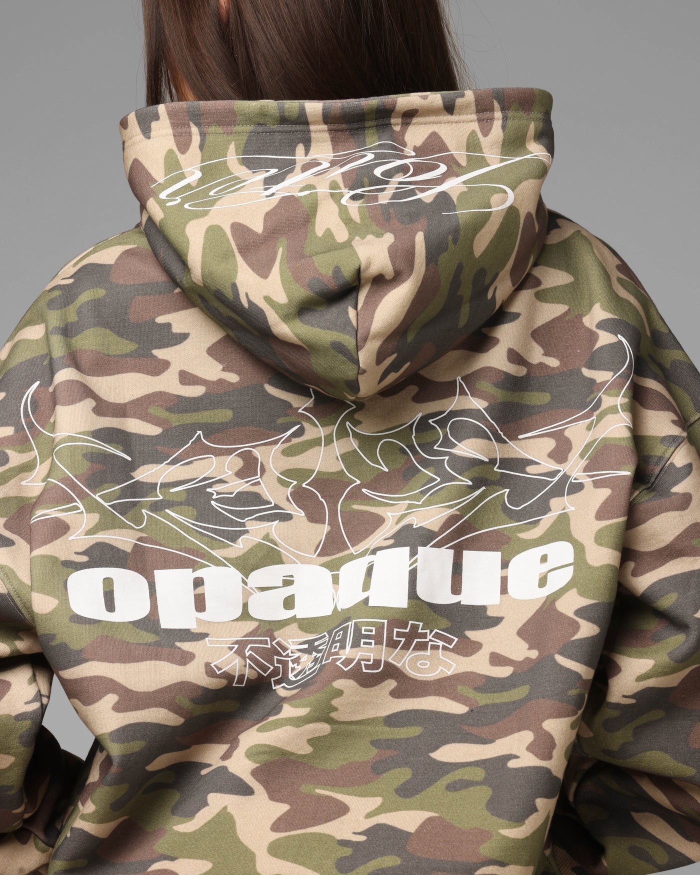 Loiter Opaque Premium Hoodie Camo