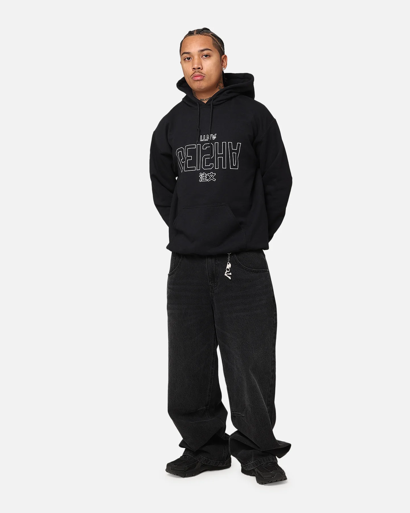 The Anti Order Geisha Hoodie Black