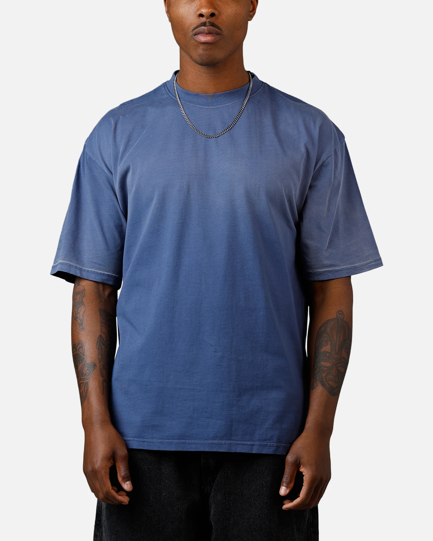 American Thrift Short Sleeve T-Shirt Washed Blue