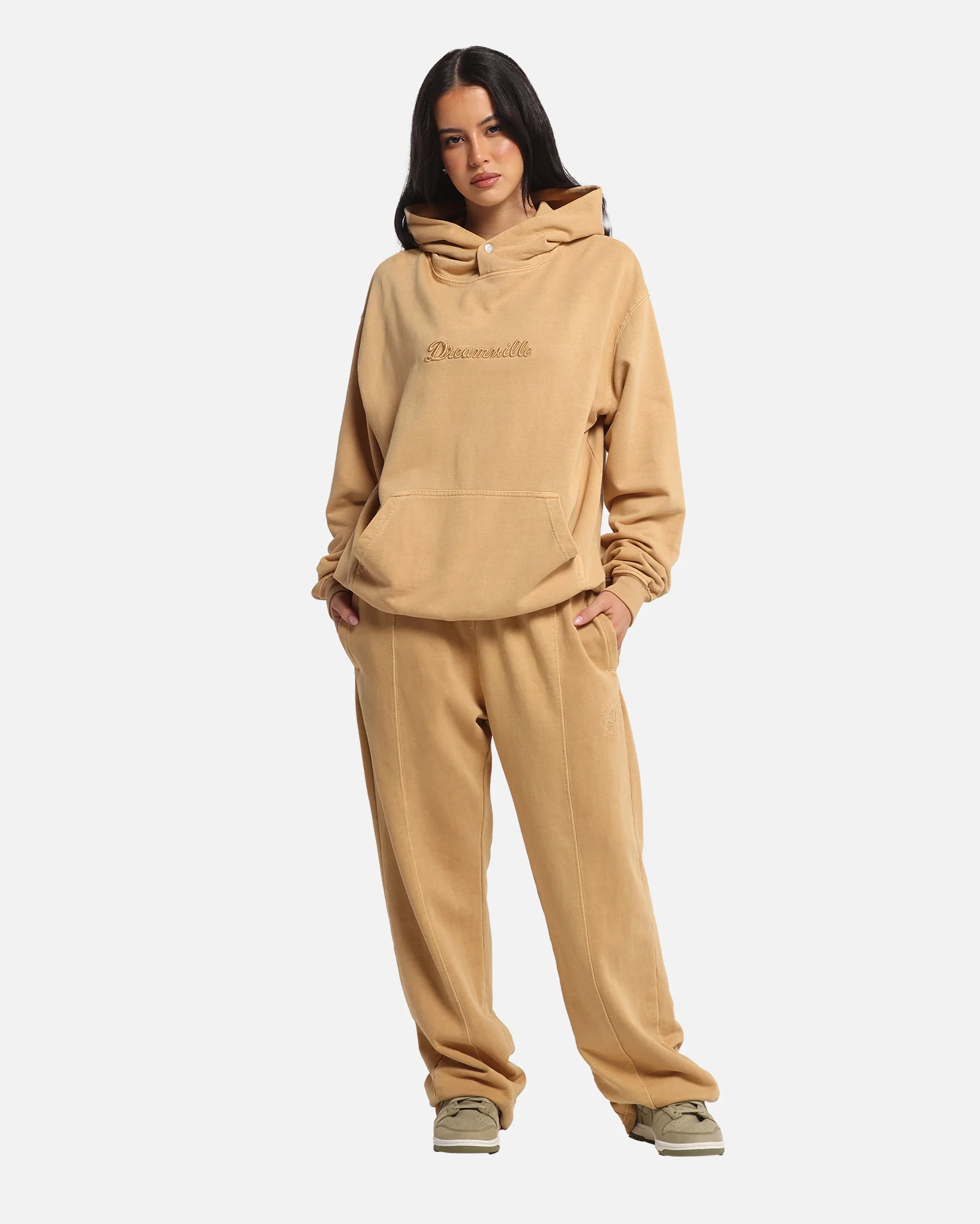 Dreamville Tonal Hoodie Sand Wash