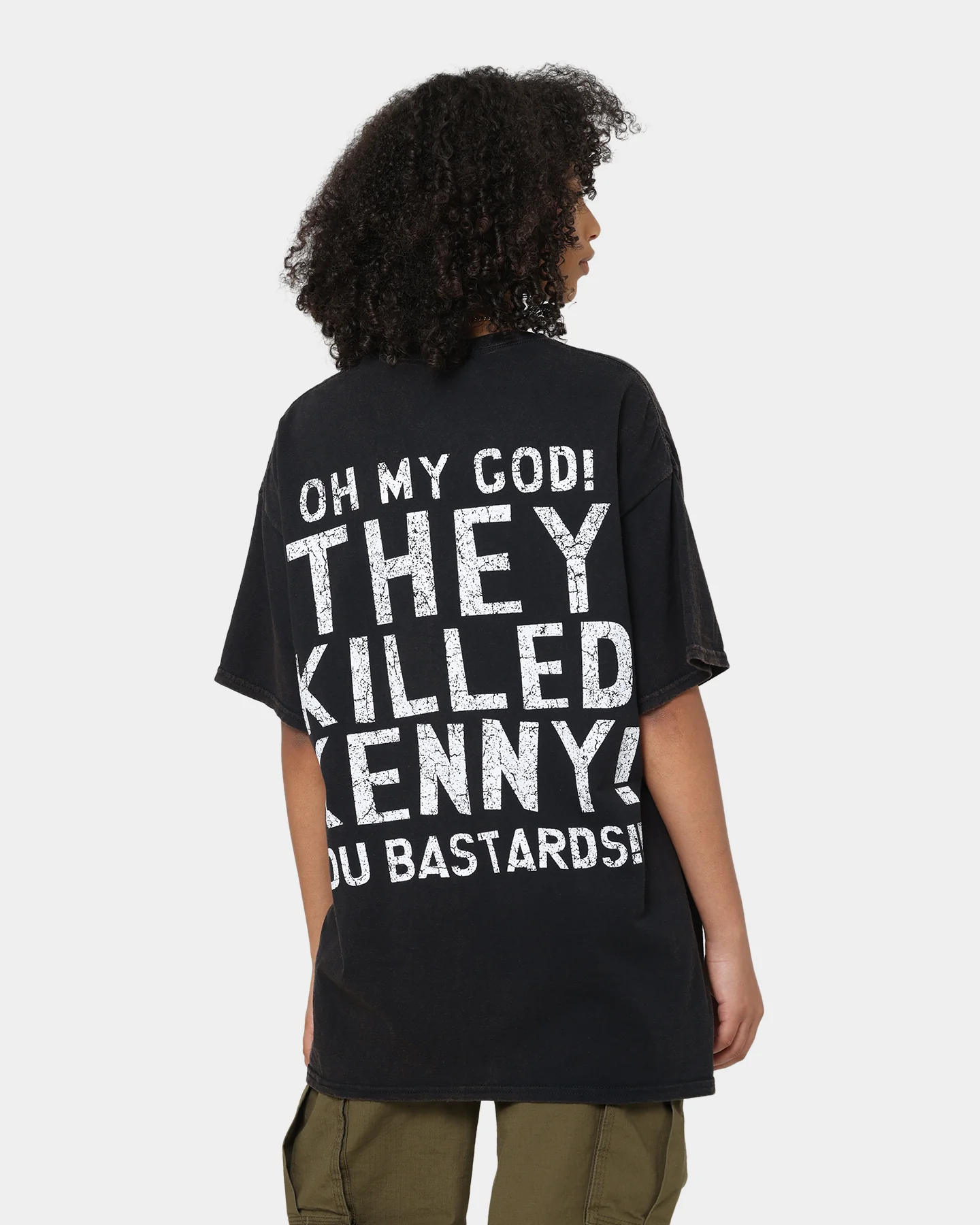 Goat Crew X South Park Kenny Vintage T-Shirt Vintage Black