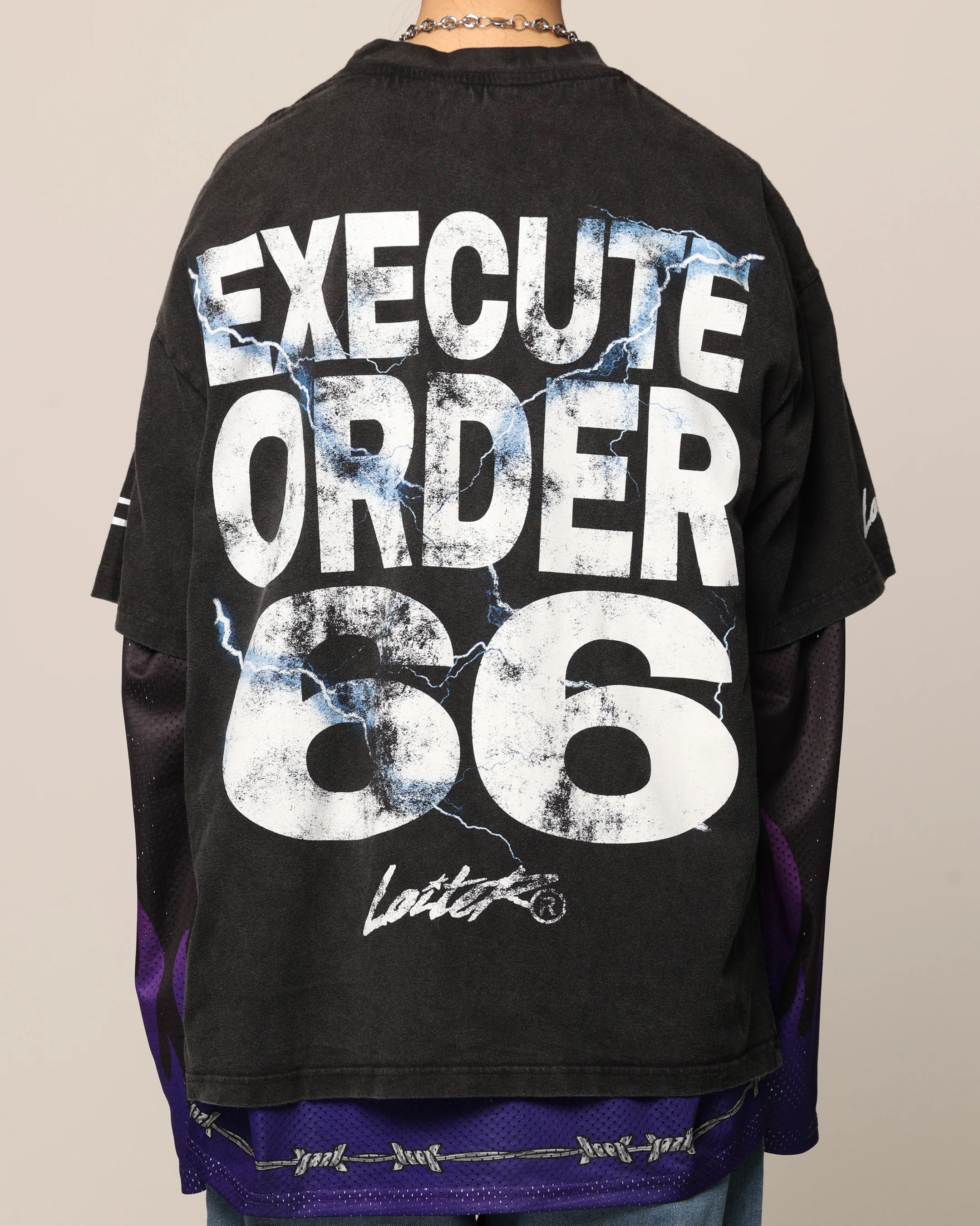 Star Wars Darth Sidious T-Shirt Black Wash