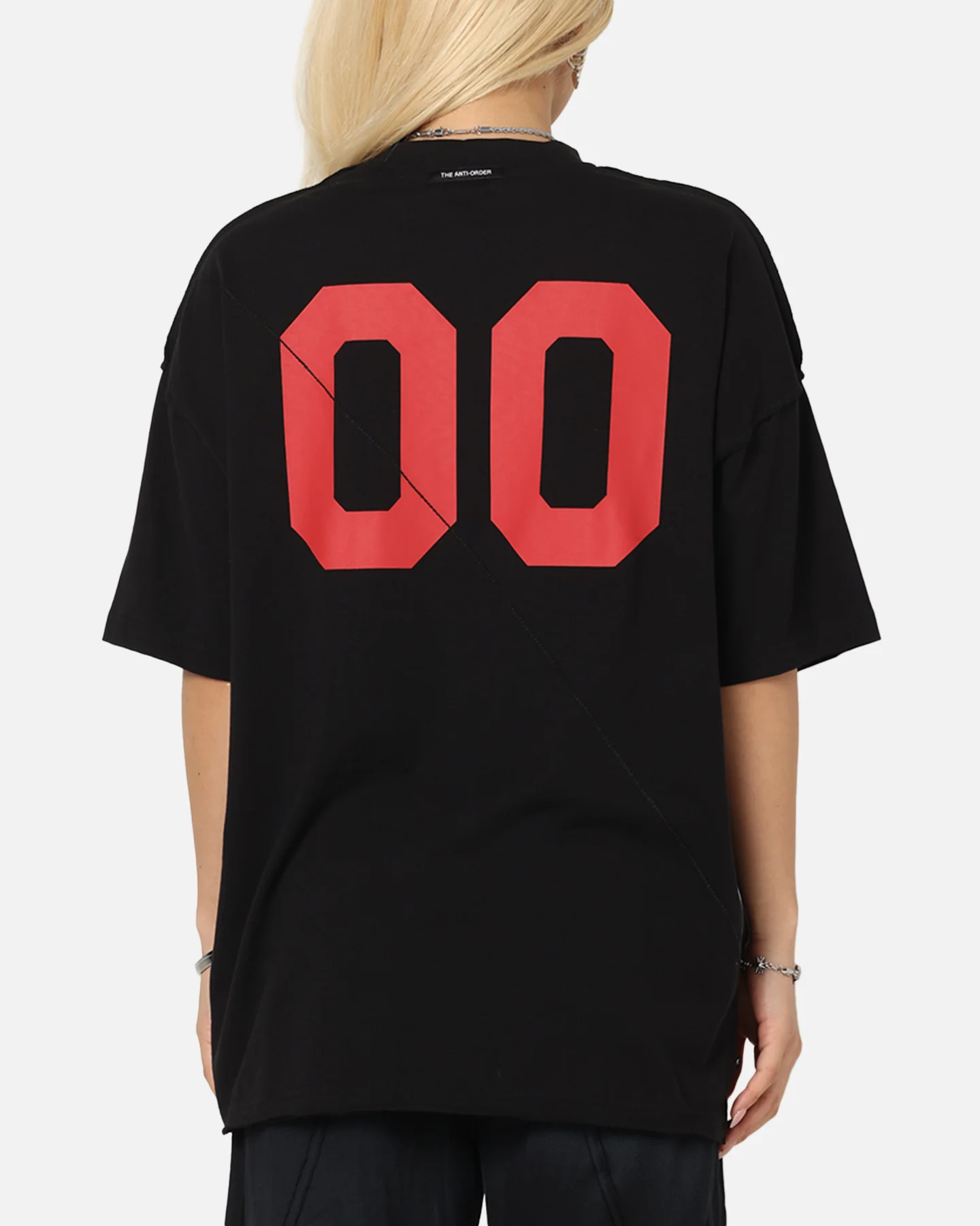 The Anti Order Mosh Non Seam T-Shirt Black/Red