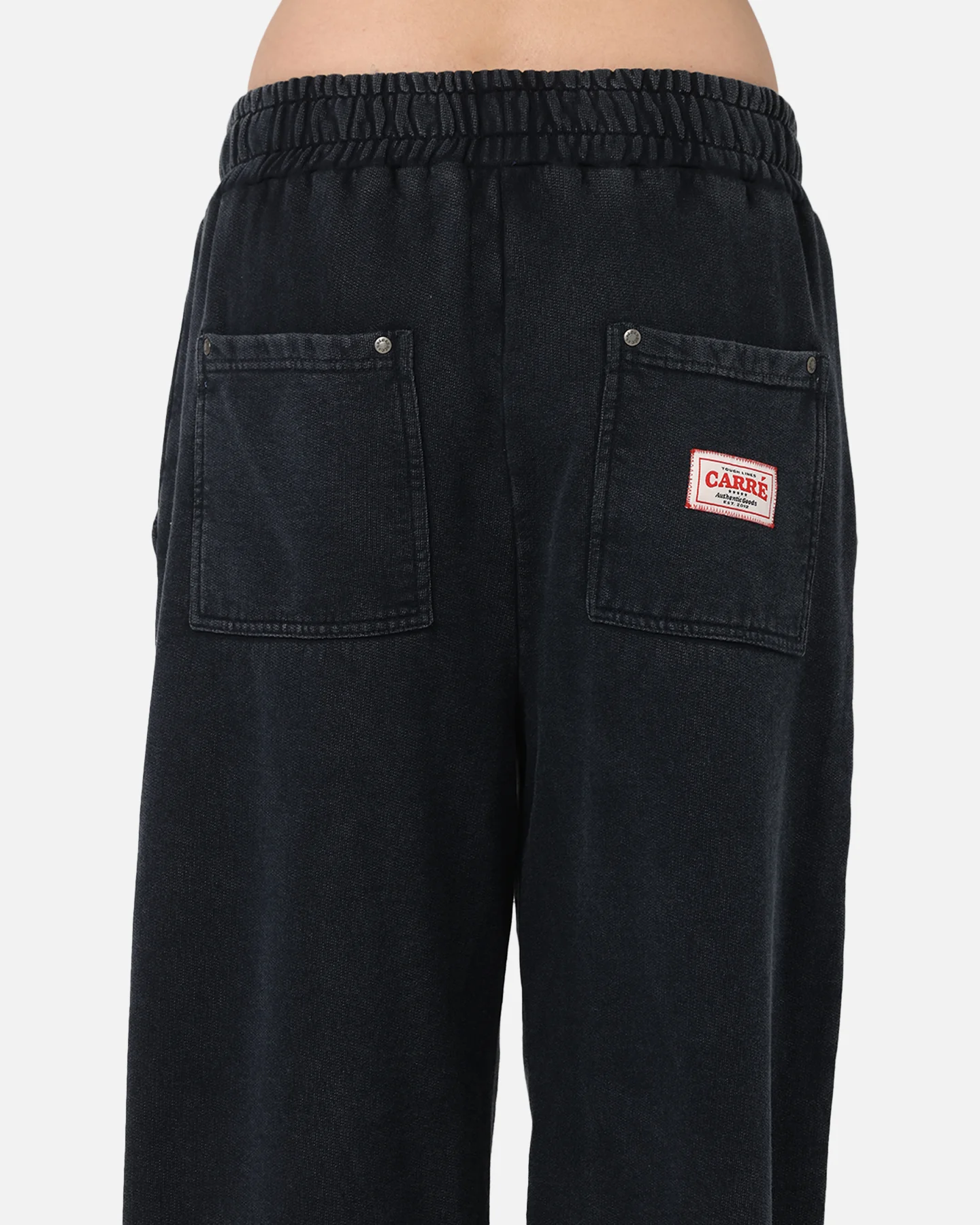 Carre Rivet Trackpants Charcoal