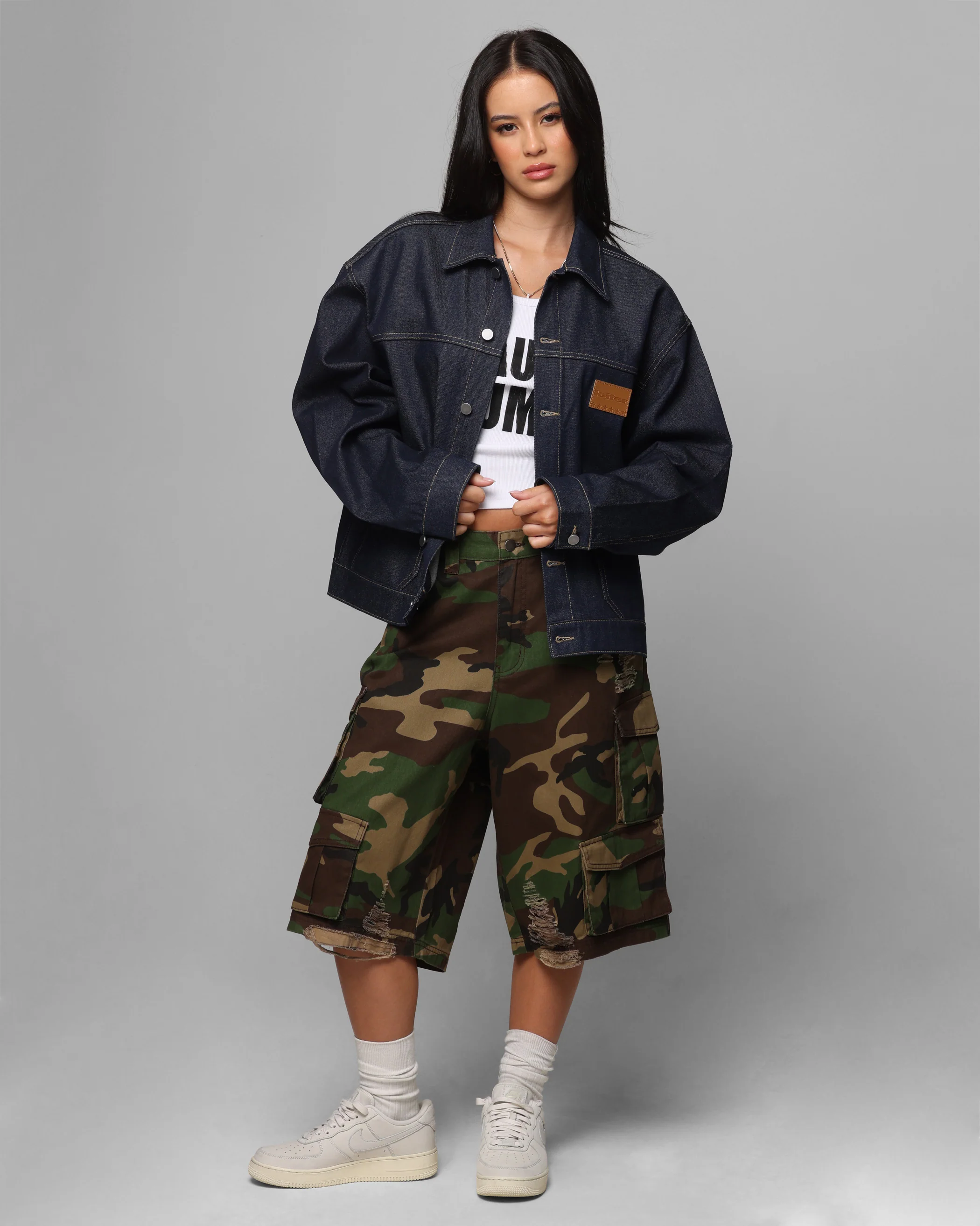 Loiter Prestige Denim Jacket Raw Indigo