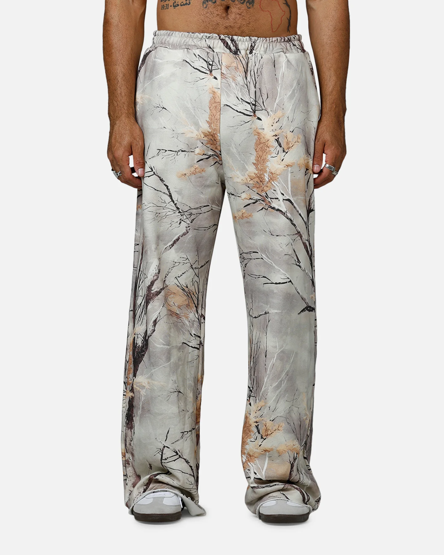 MNML Yoked Backed Sweatpants Snow Camo