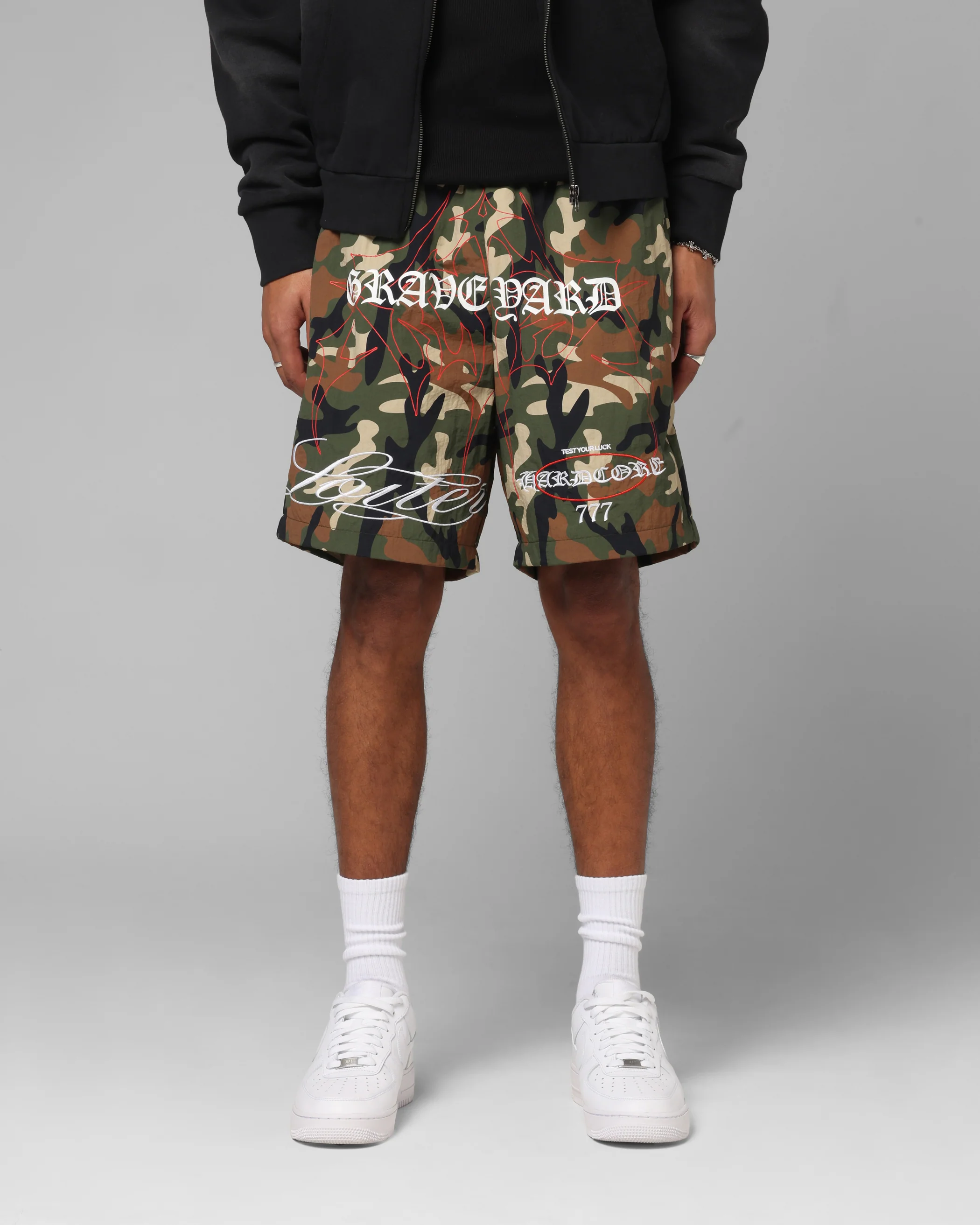 Loiter Hardcore Walk Shorts Camo