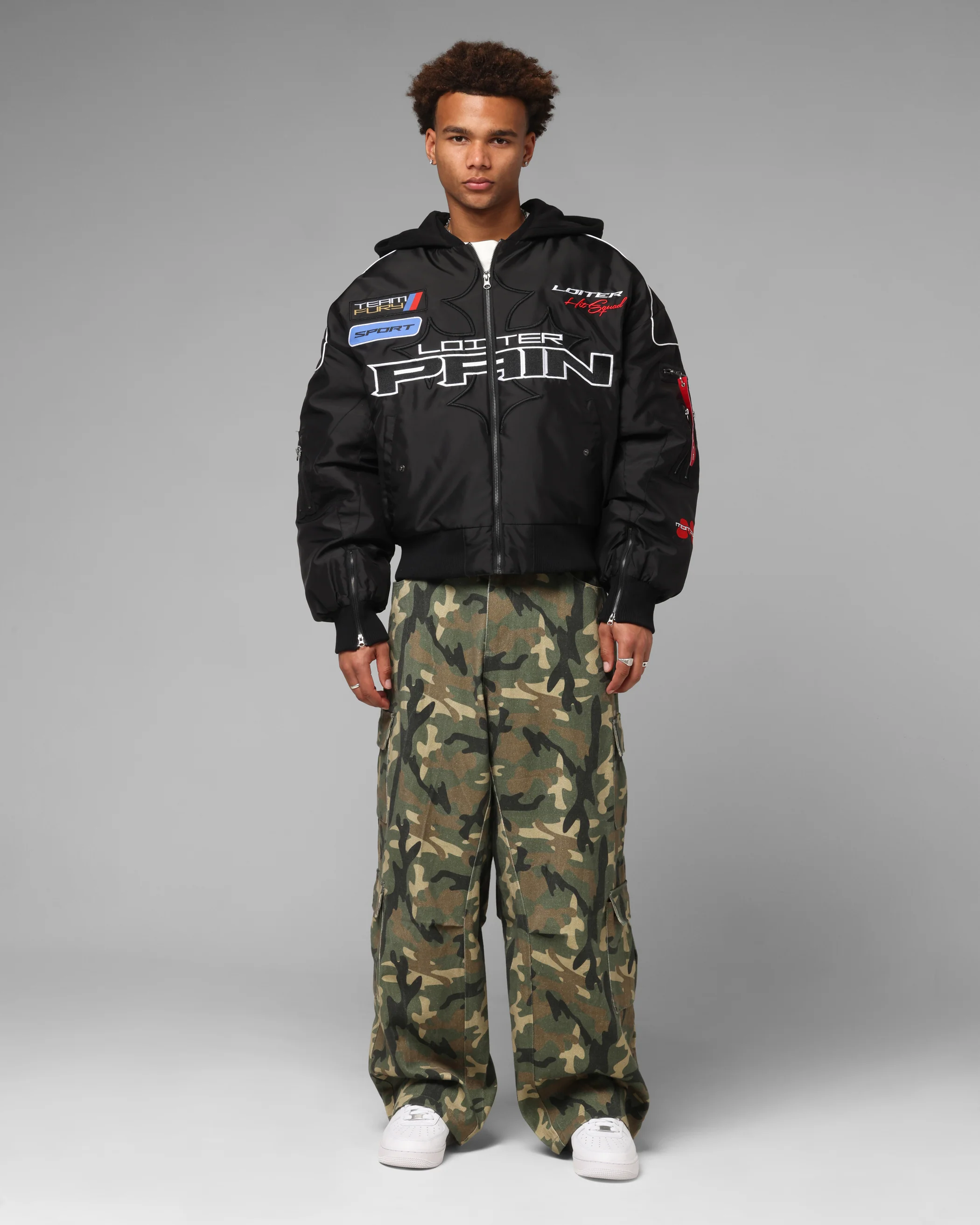 Loiter Performance F-16 Jacket Black