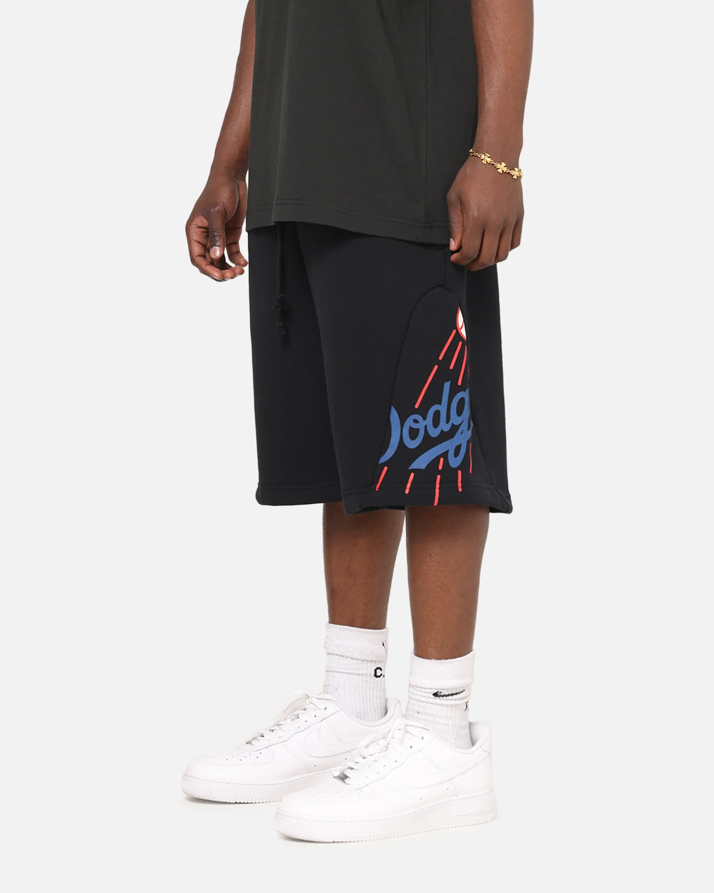 Mitchell & Ness Los Angeles Dodgers C&S Shorts Faded Black