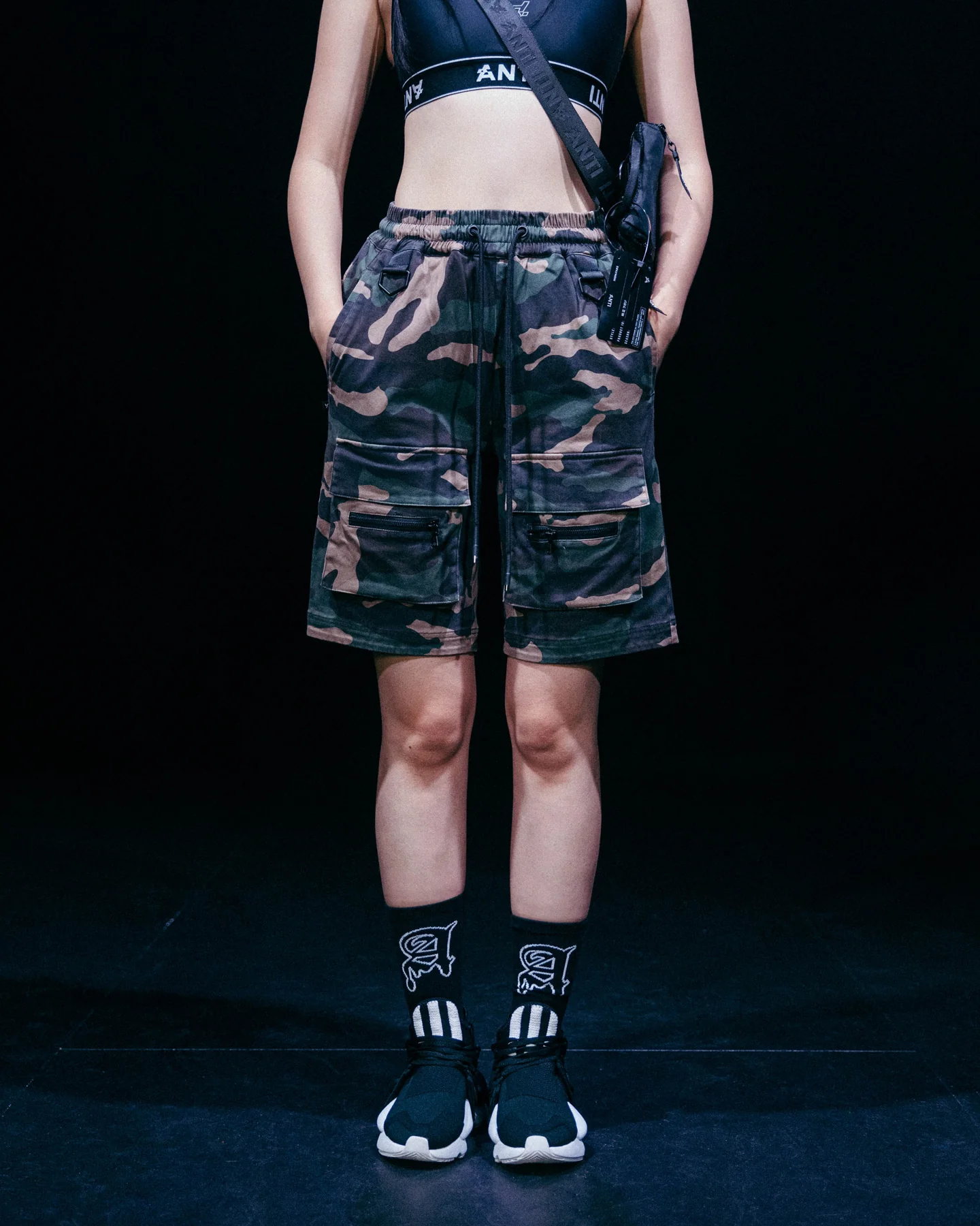 The Anti Order Centurion Cargo Shorts Woodland Camo