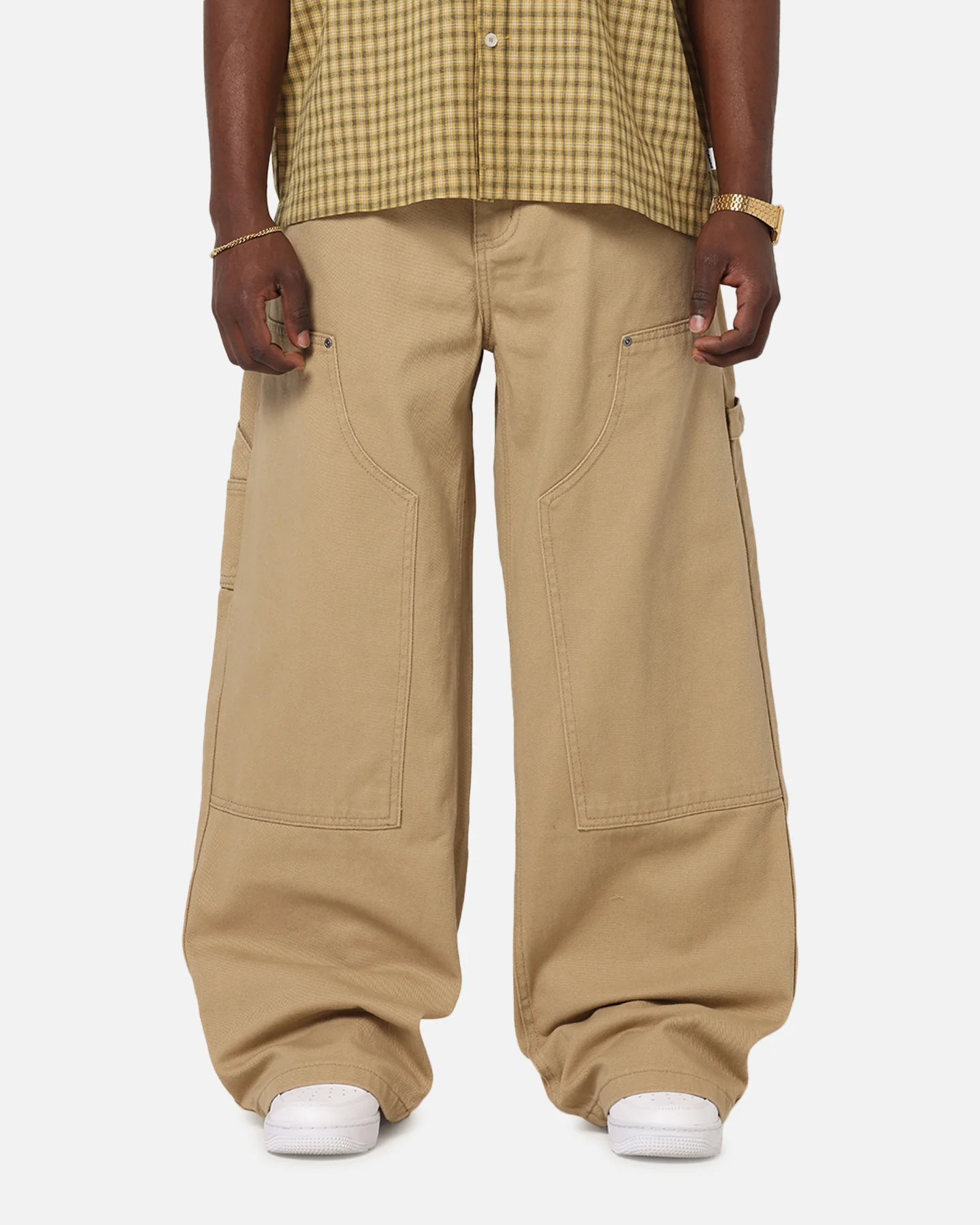 Carre Baggy Work Jeans Stone