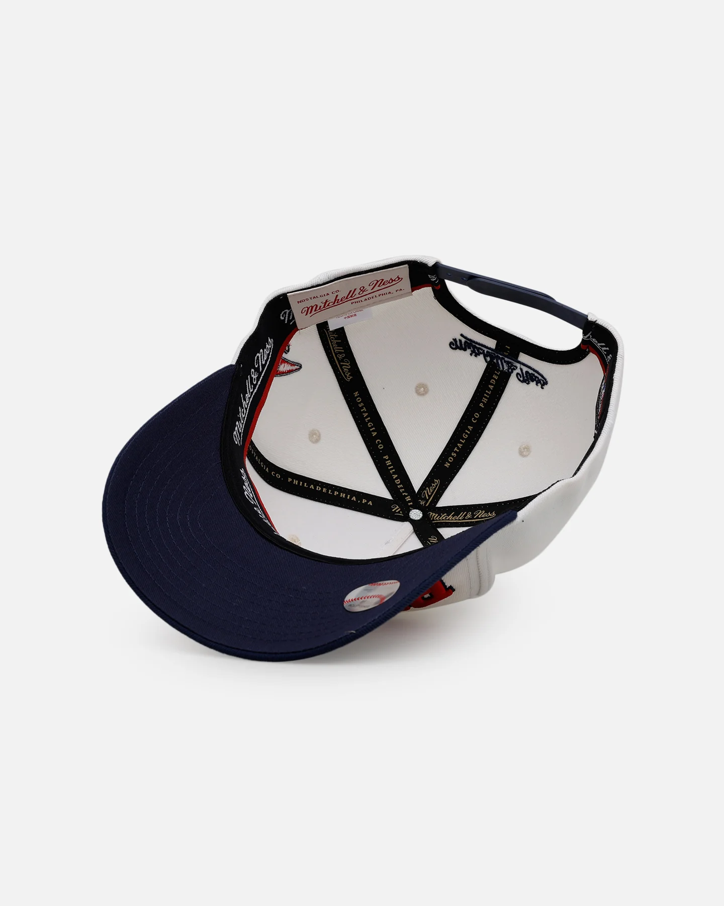 Mitchell & Ness Atlanta Braves 'Arch' MVP Snapback Cream