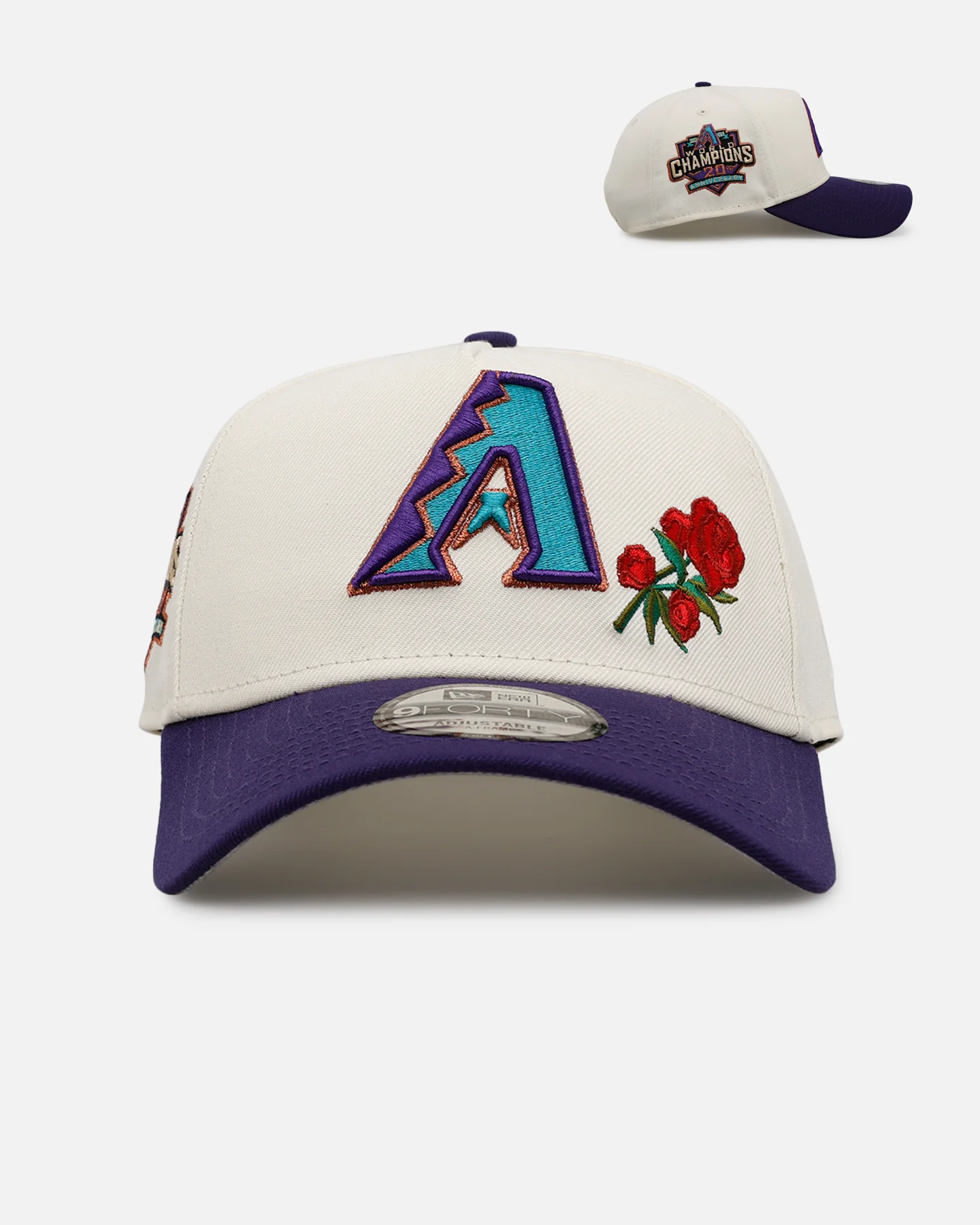 New Era Arizona Diamondbacks 'Official Team Color Rose' 9FORTY A-Frame Snapback Official Team Color