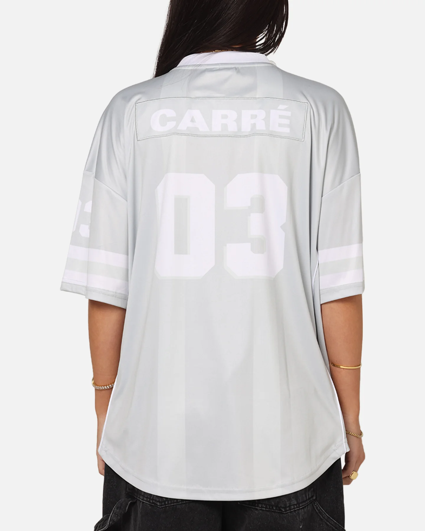 Carre Halftime Football Jersey Grey