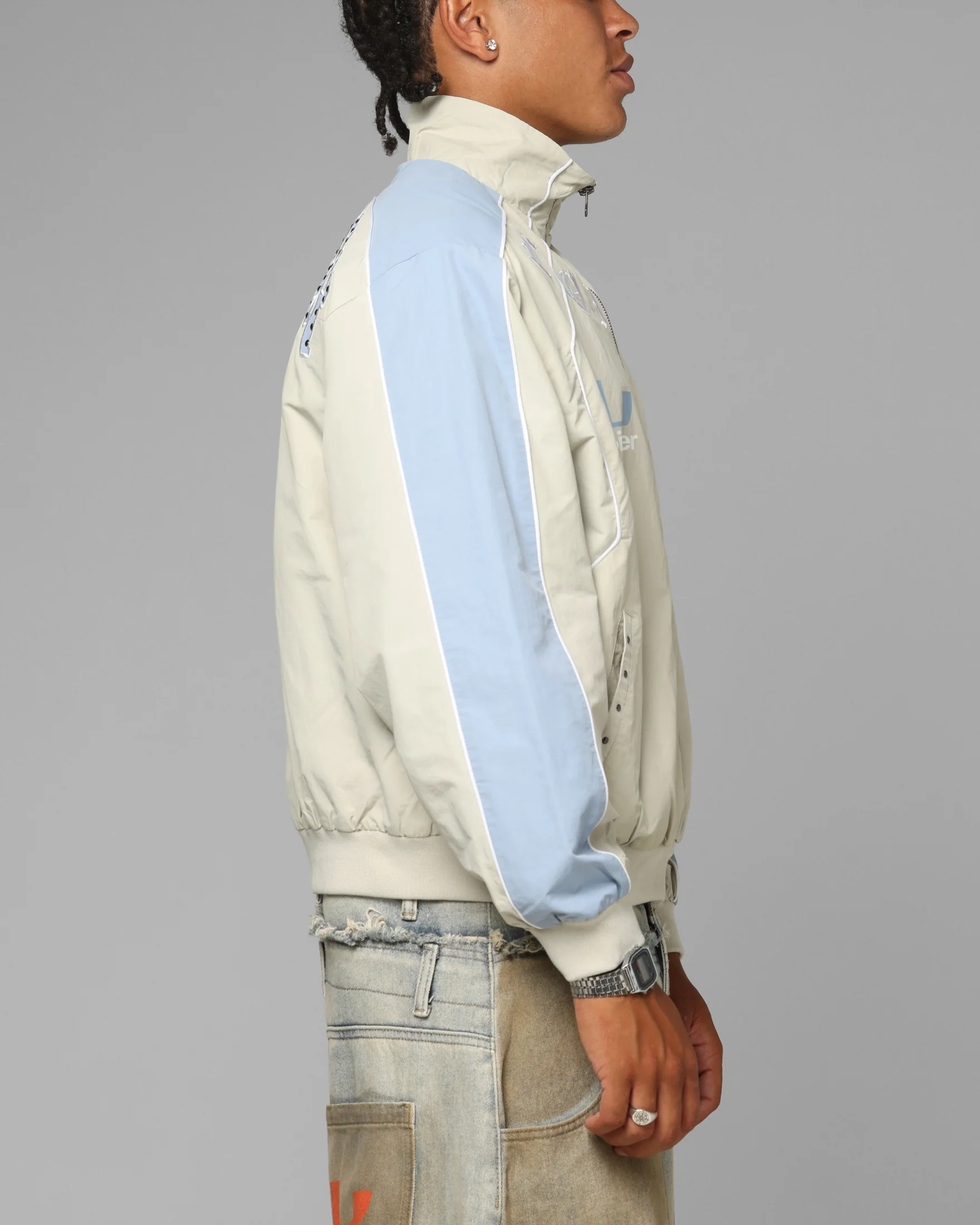 Loiter Imperial Track Jacket Grey