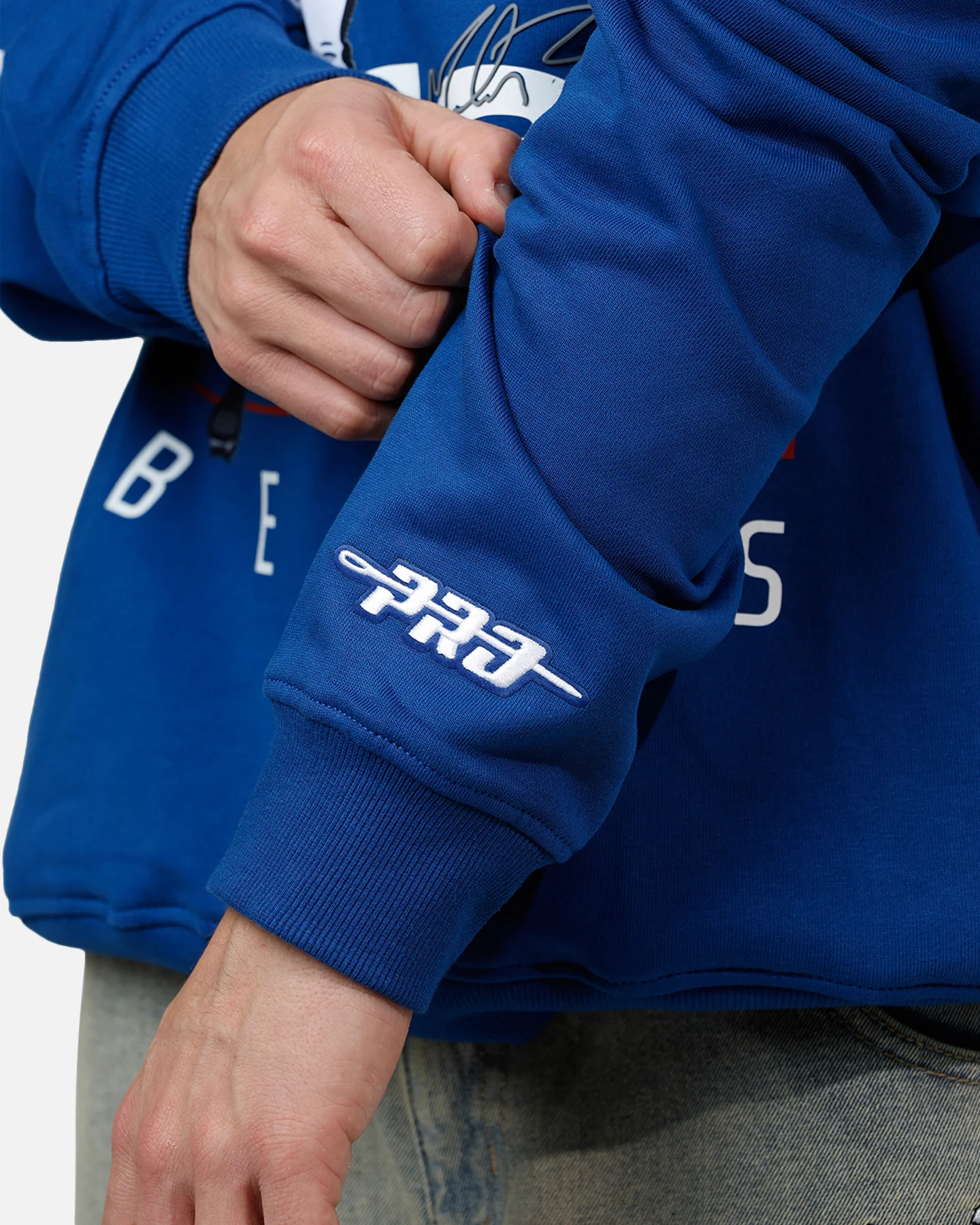 Pro Standard Los Angeles Dodgers Mookie Betts Avatar Hoodie Blue