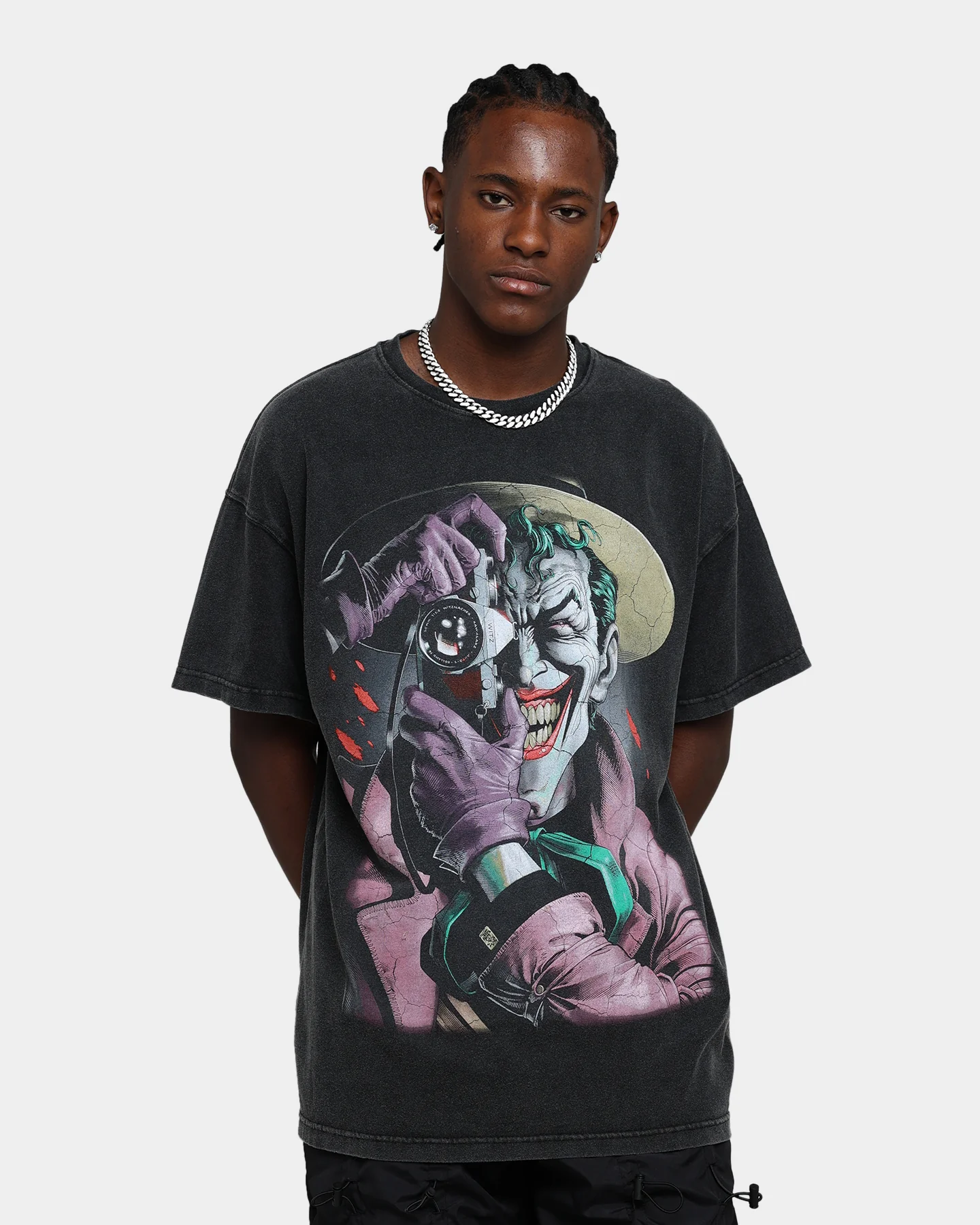 Goat Crew X DC Batman The Killing Joke  Vintage T-Shirt Black Wash