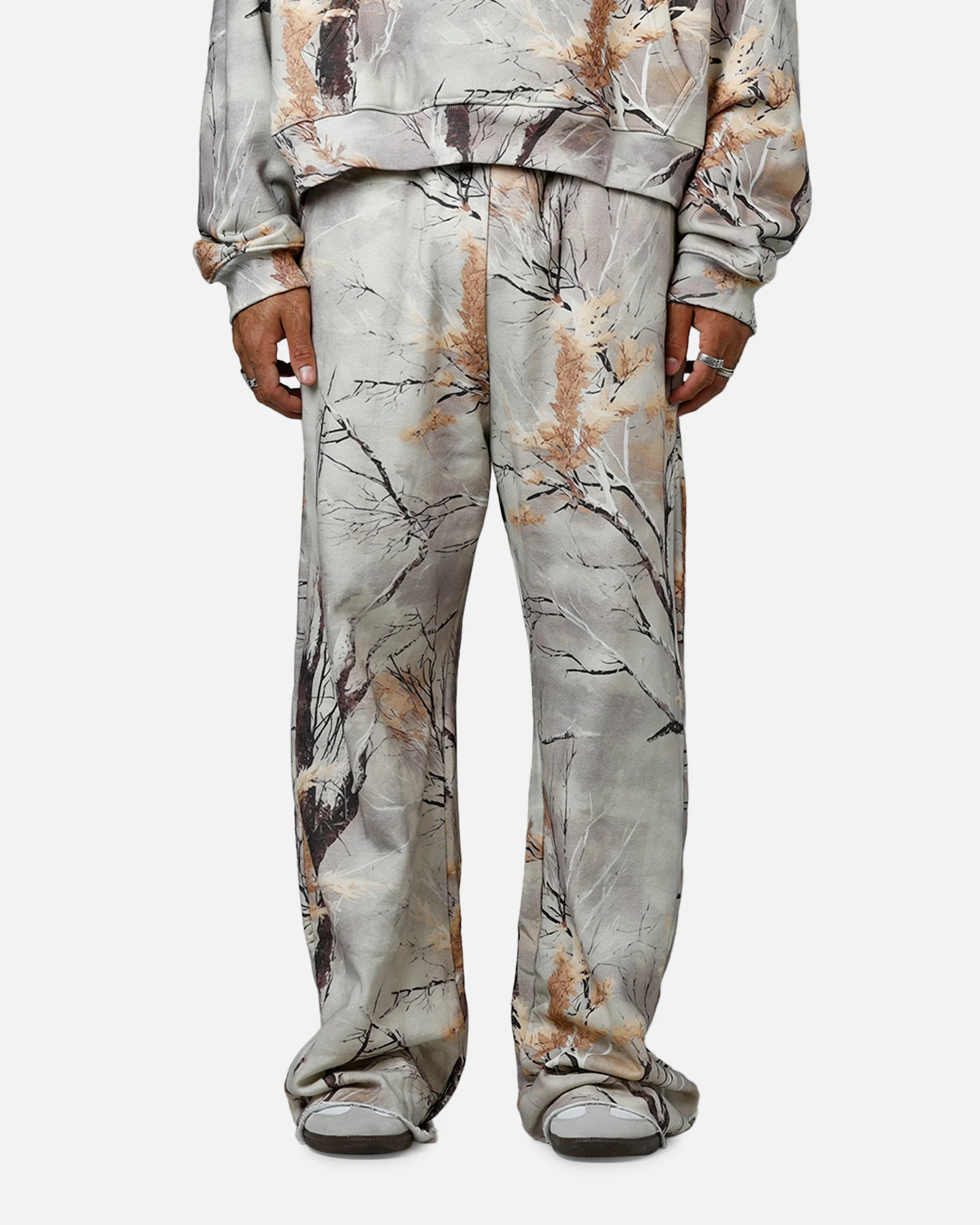 MNML Yoked Backed Sweatpants Snow Camo