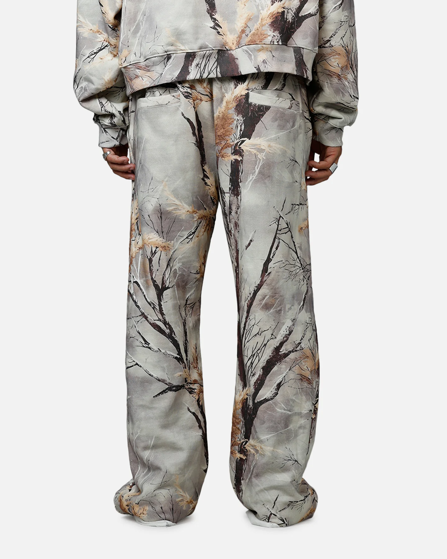MNML Yoked Backed Sweatpants Snow Camo