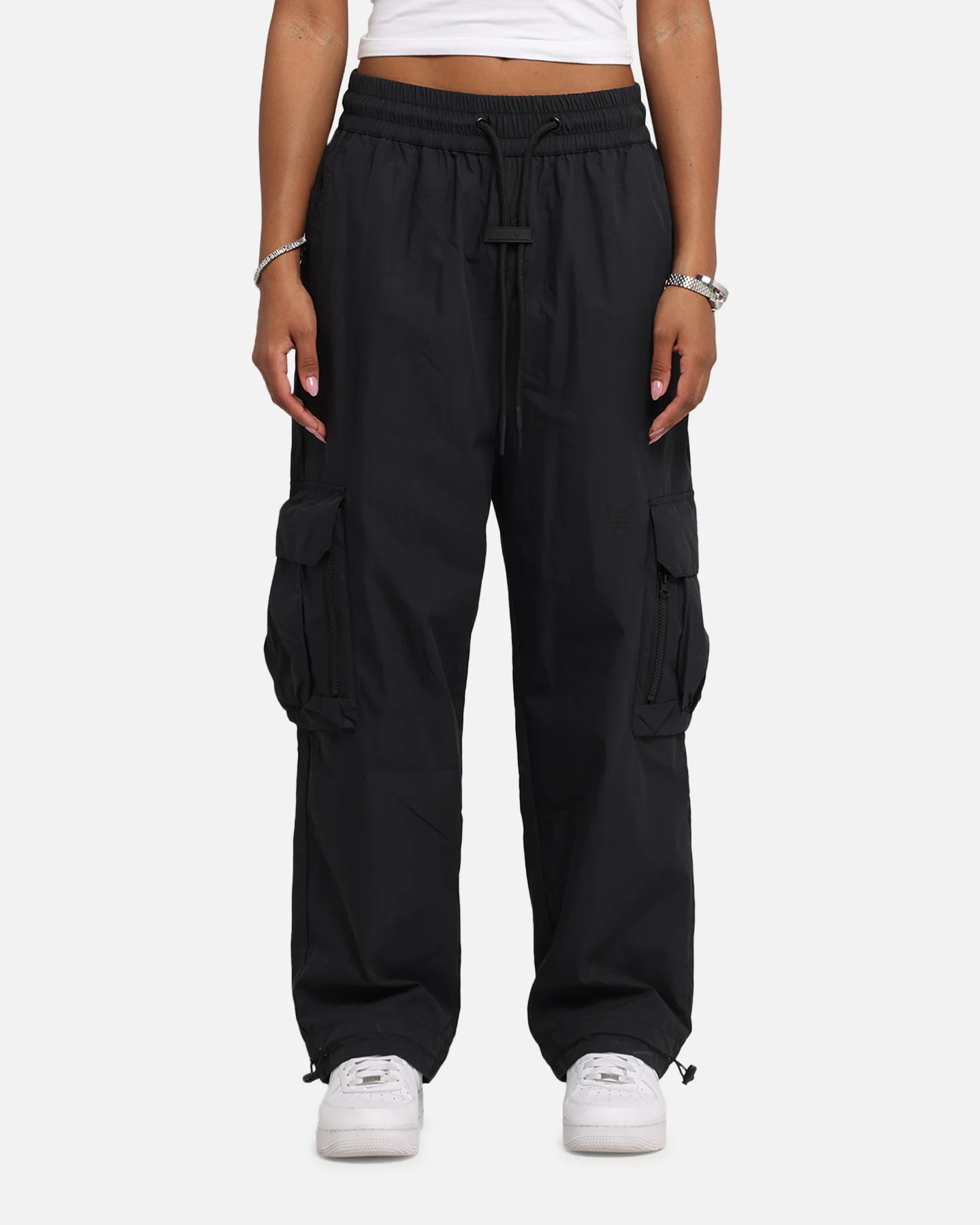 The Anti Order Anti Miltary Cargo Joggers Black
