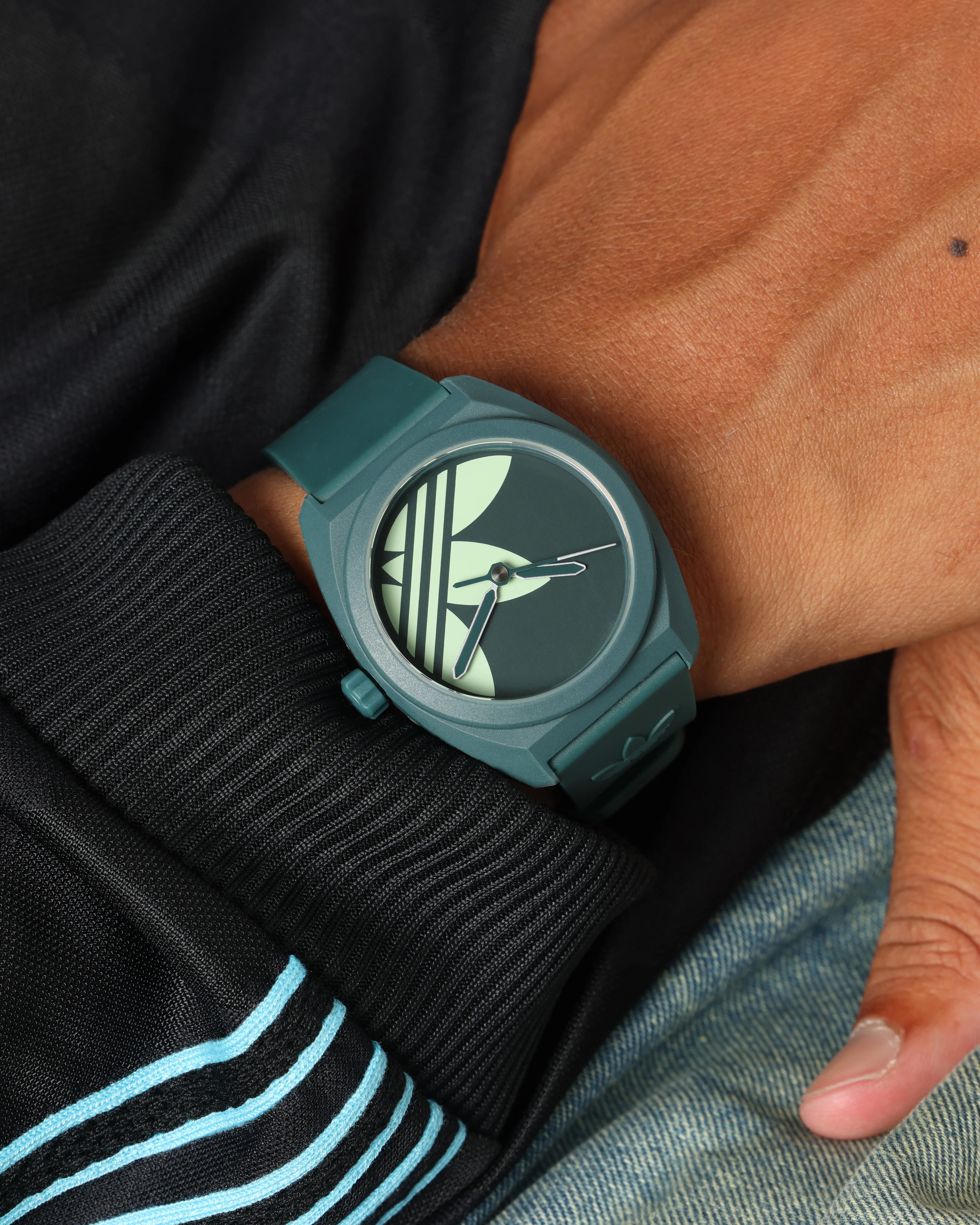 Adidas Project Three Green Eco-Ceramic Watch Green