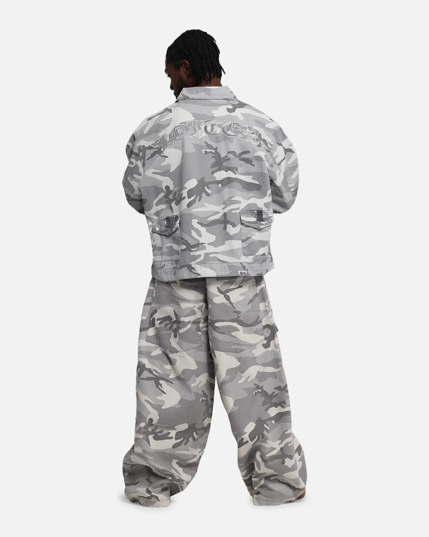 Loiter Combat Utility Jacket Snow Camo