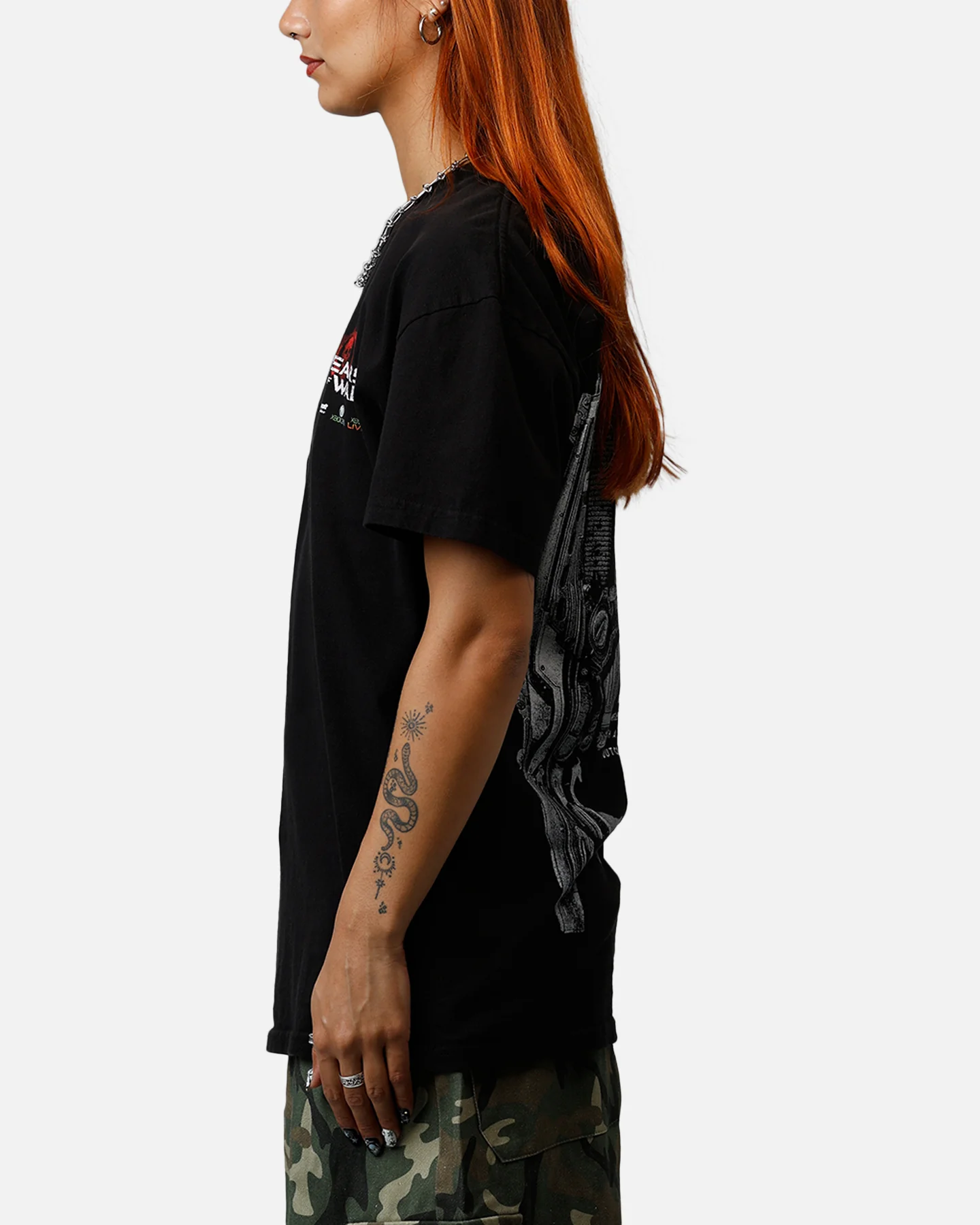 73Studio X Gears Of War Lancer T-Shirt Black