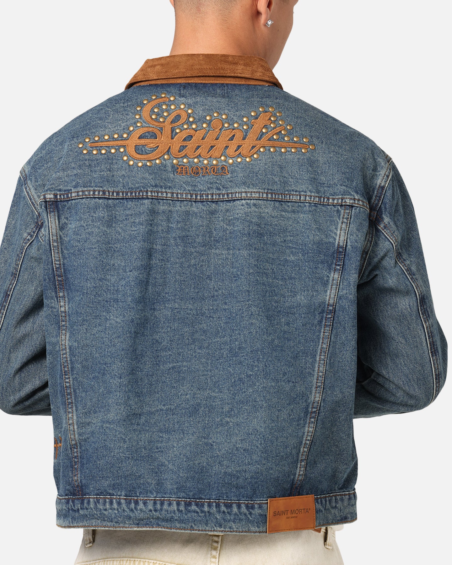 Saint Morta Rodeo Drive Denim Jacket Dirty Blue