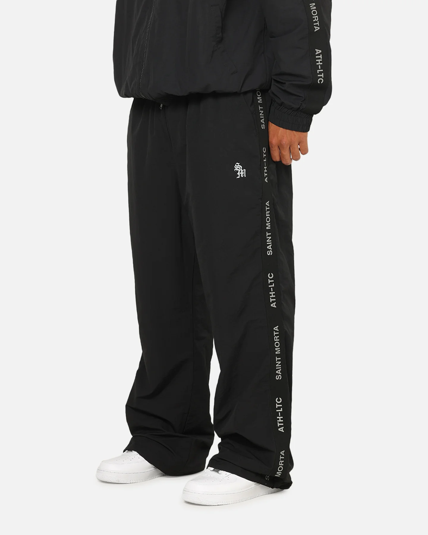 Saint Morta Athltc Track Joggers Black