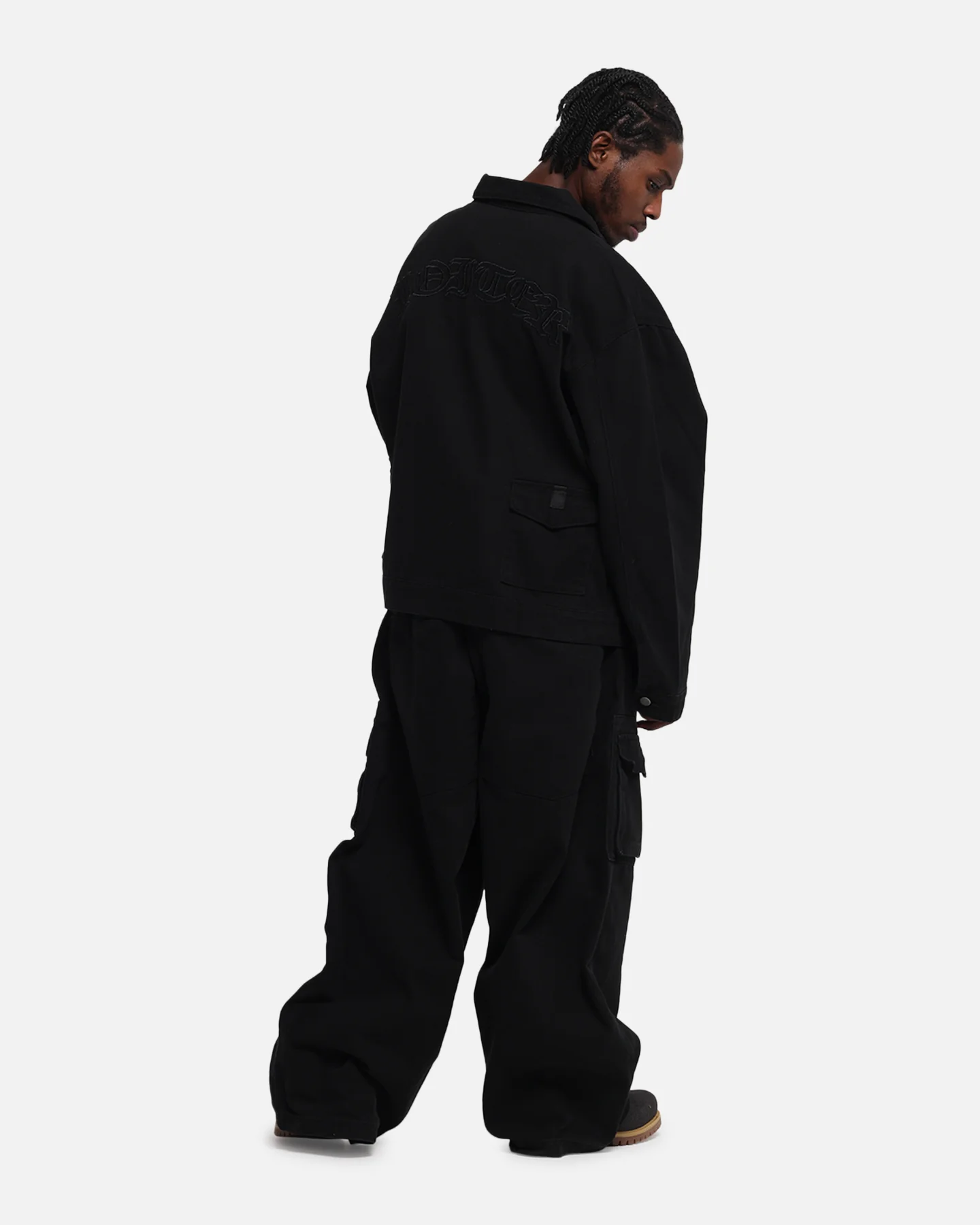 Loiter Combat Utility Jacket Washed Black