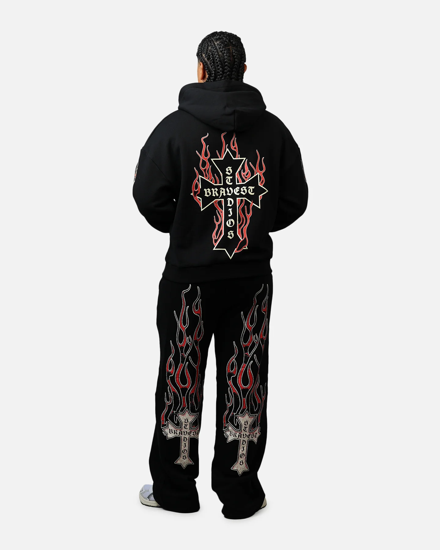 Bravest Eternal Hoodie Black/Red