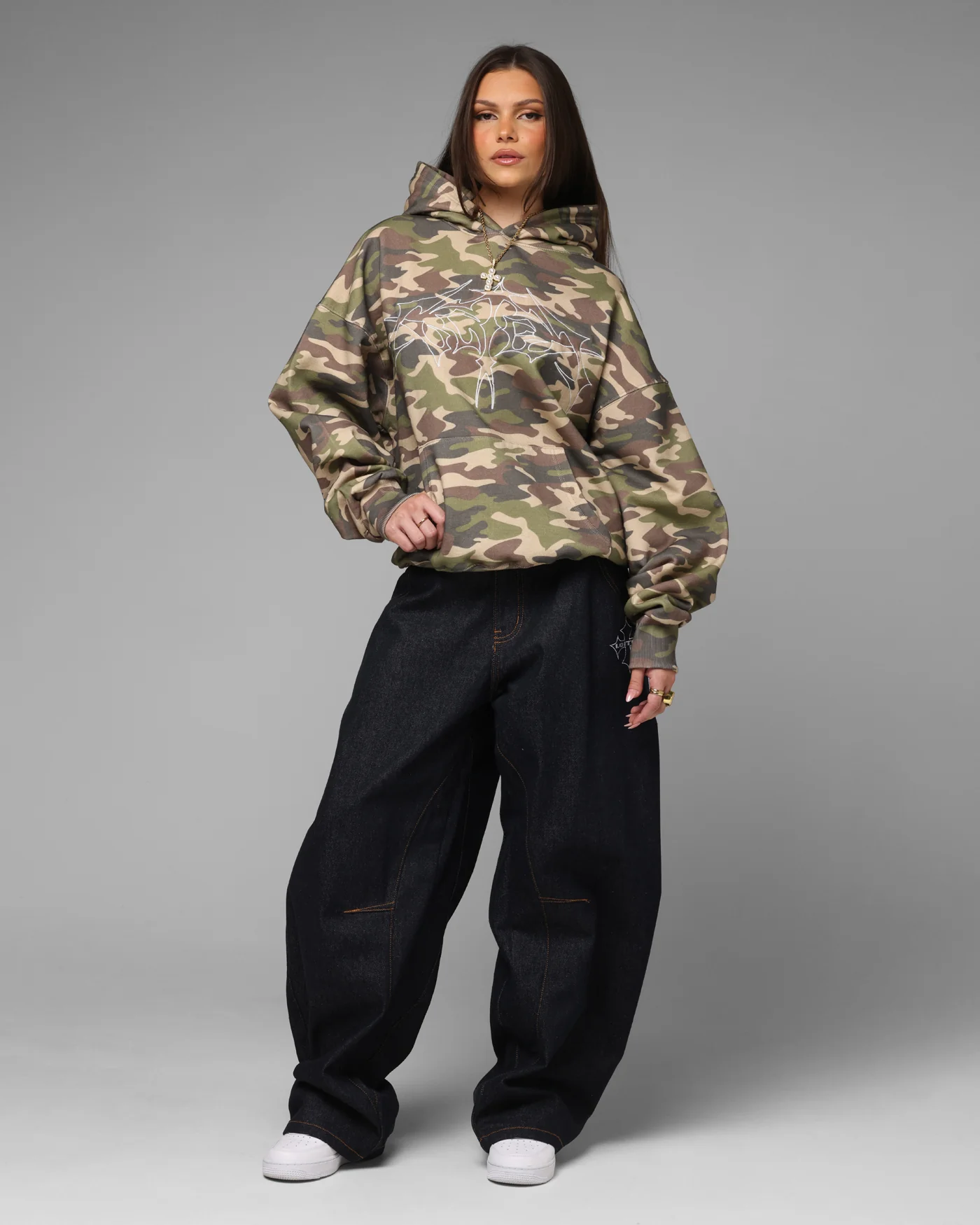 Loiter Opaque Premium Hoodie Camo