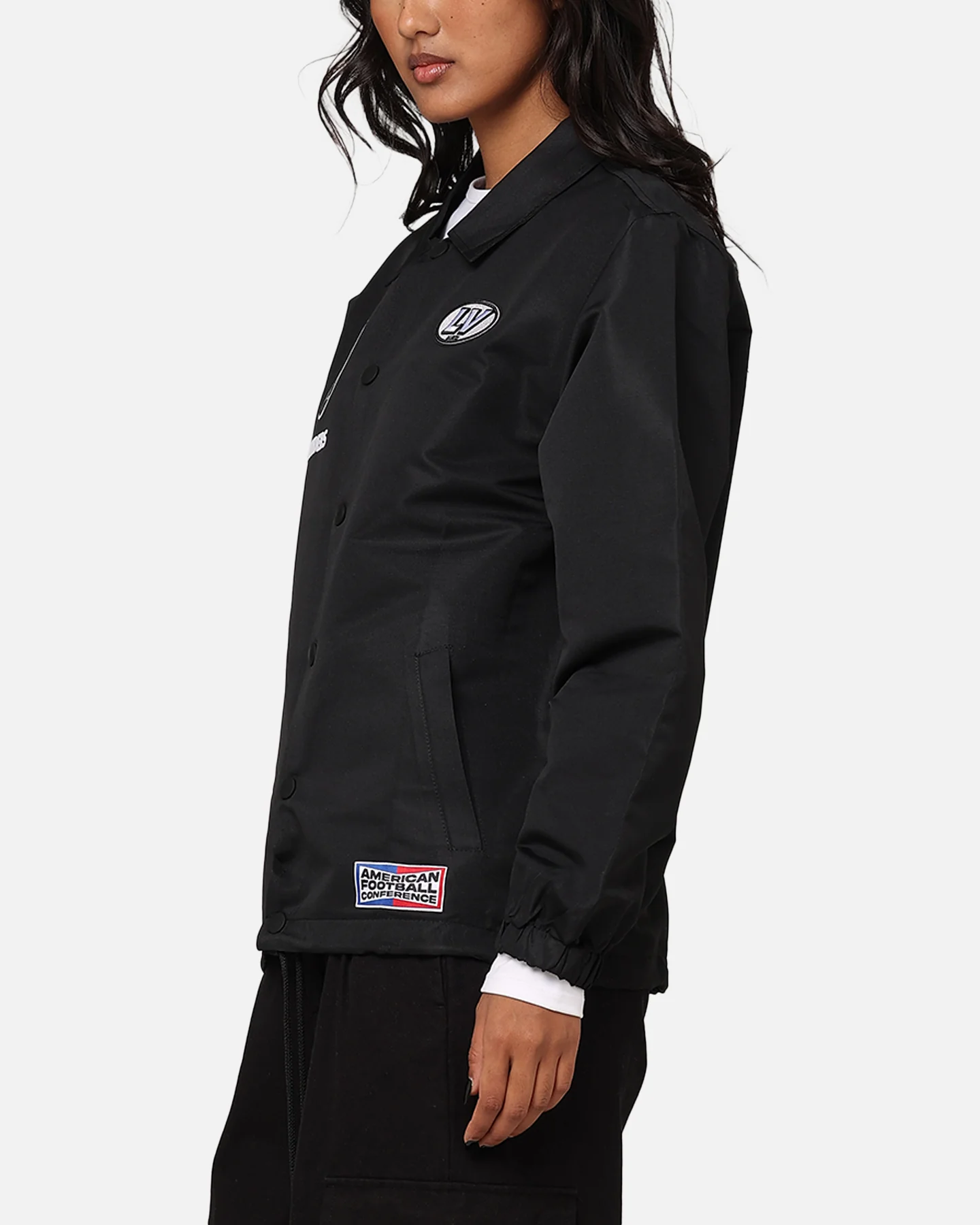 Pro Standard Women's Las Vegas Raiders Fast Lane Jacket Black
