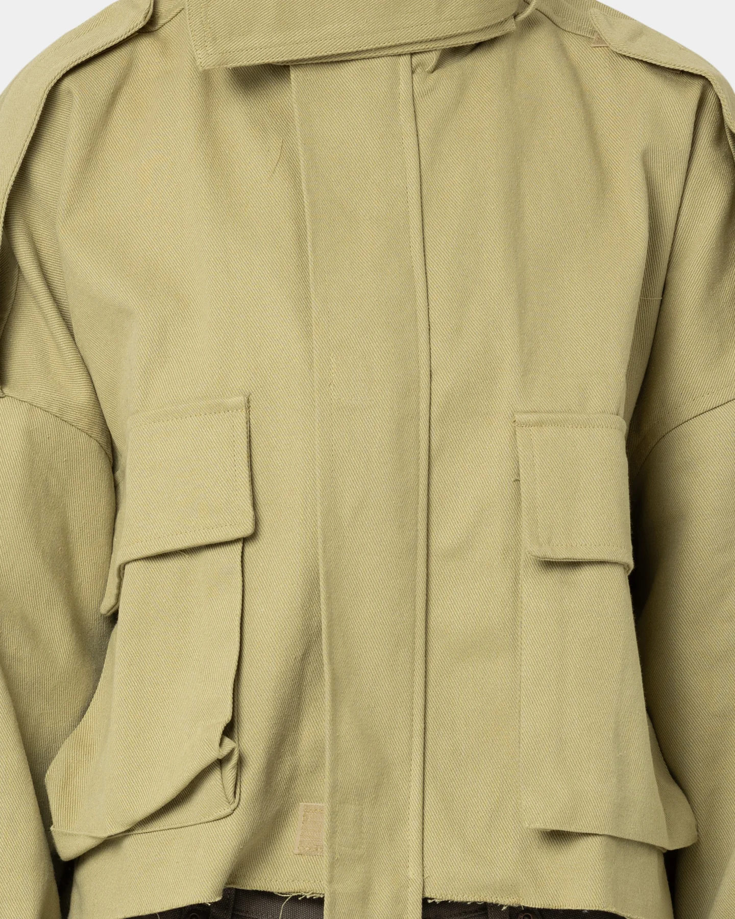 MNML Cropped M65 Jacket Khaki