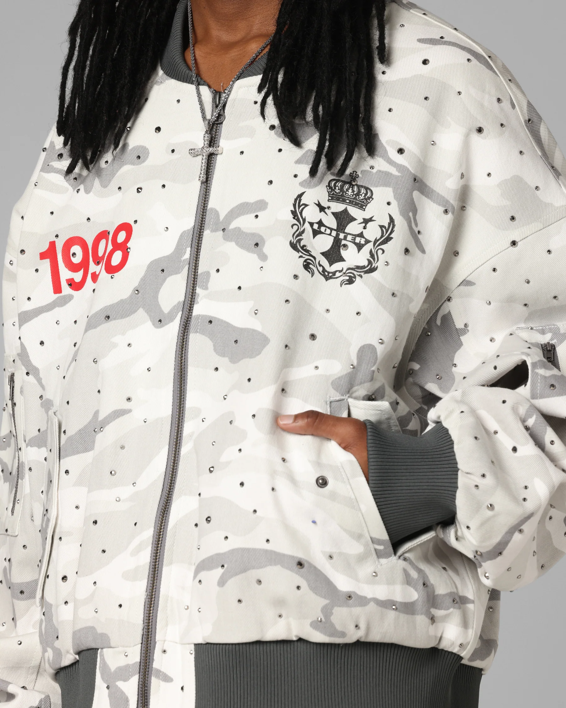 Loiter Hailstorm Bomber Snow Camo