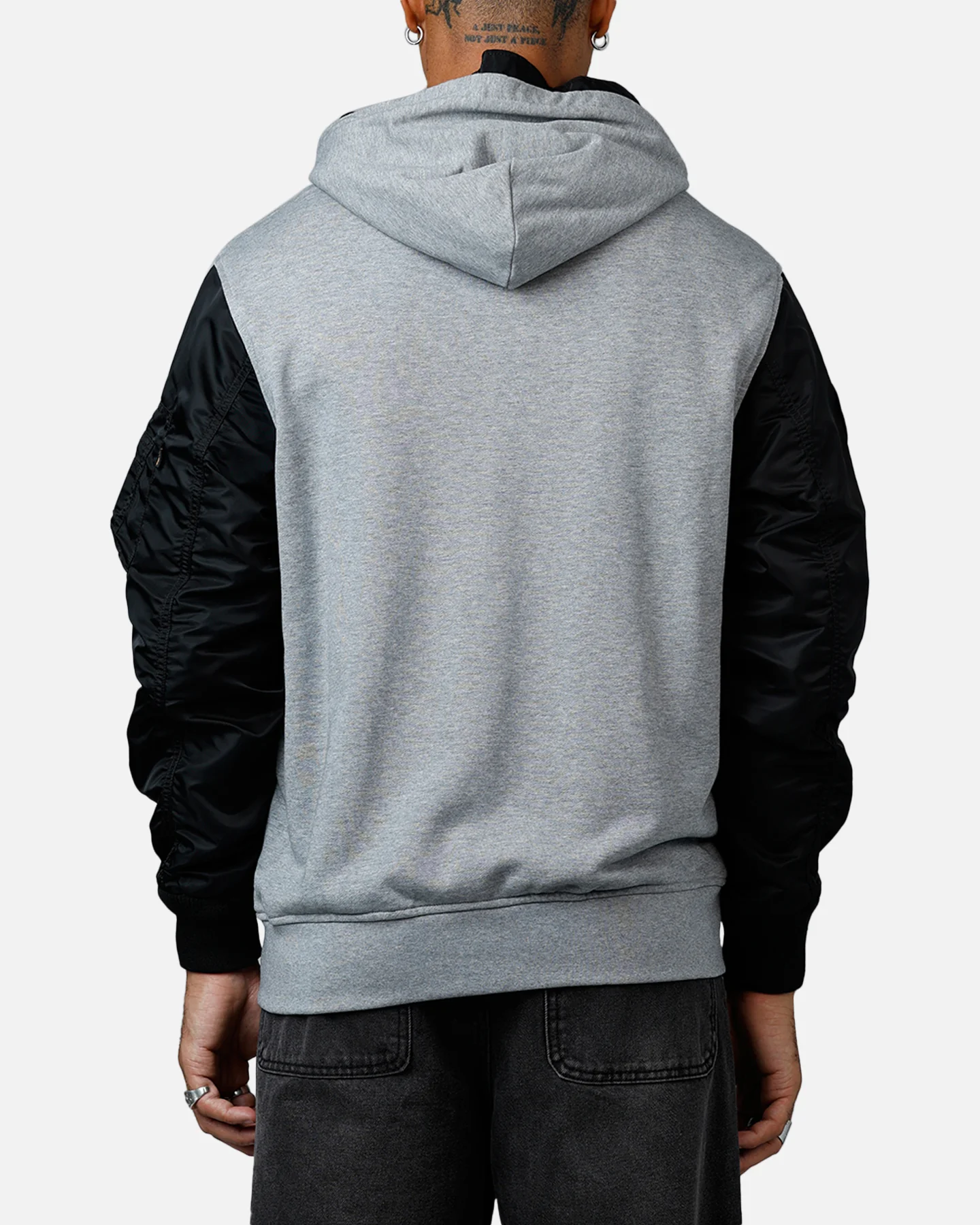 New Era X Alpha Series X NFL Oakland Raiders Jacket Grey/Black