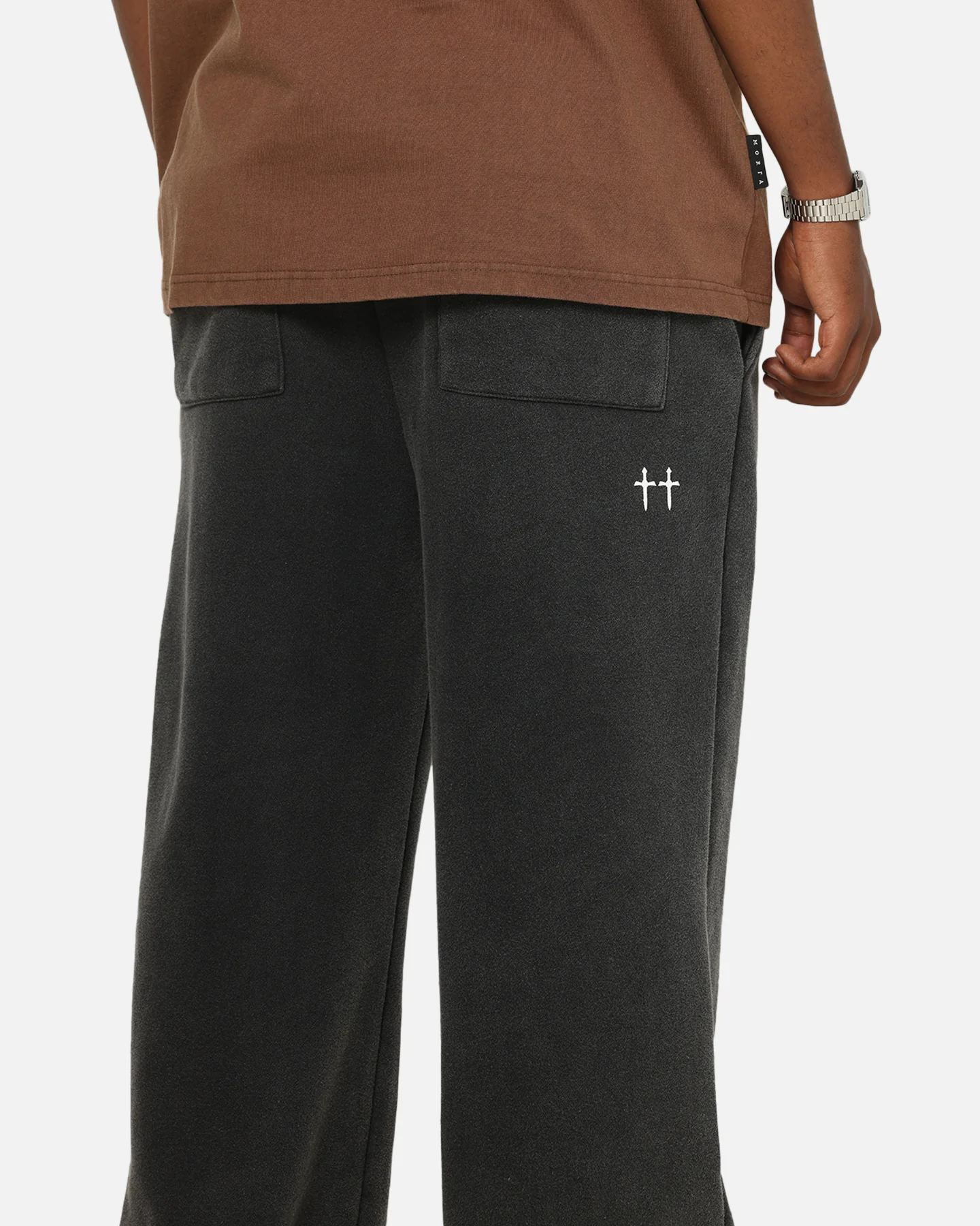 Saint Morta Archangel Sweatpants Black/Off White