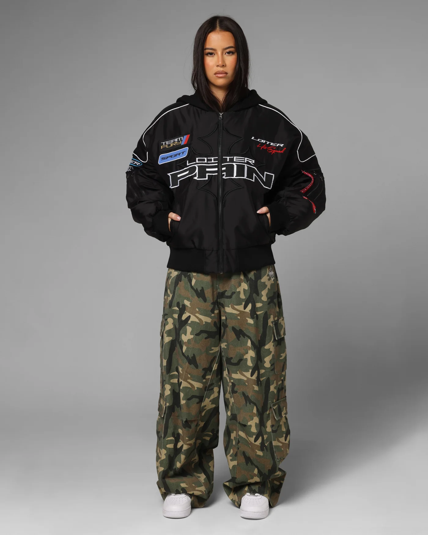 Loiter Performance F-16 Jacket Black