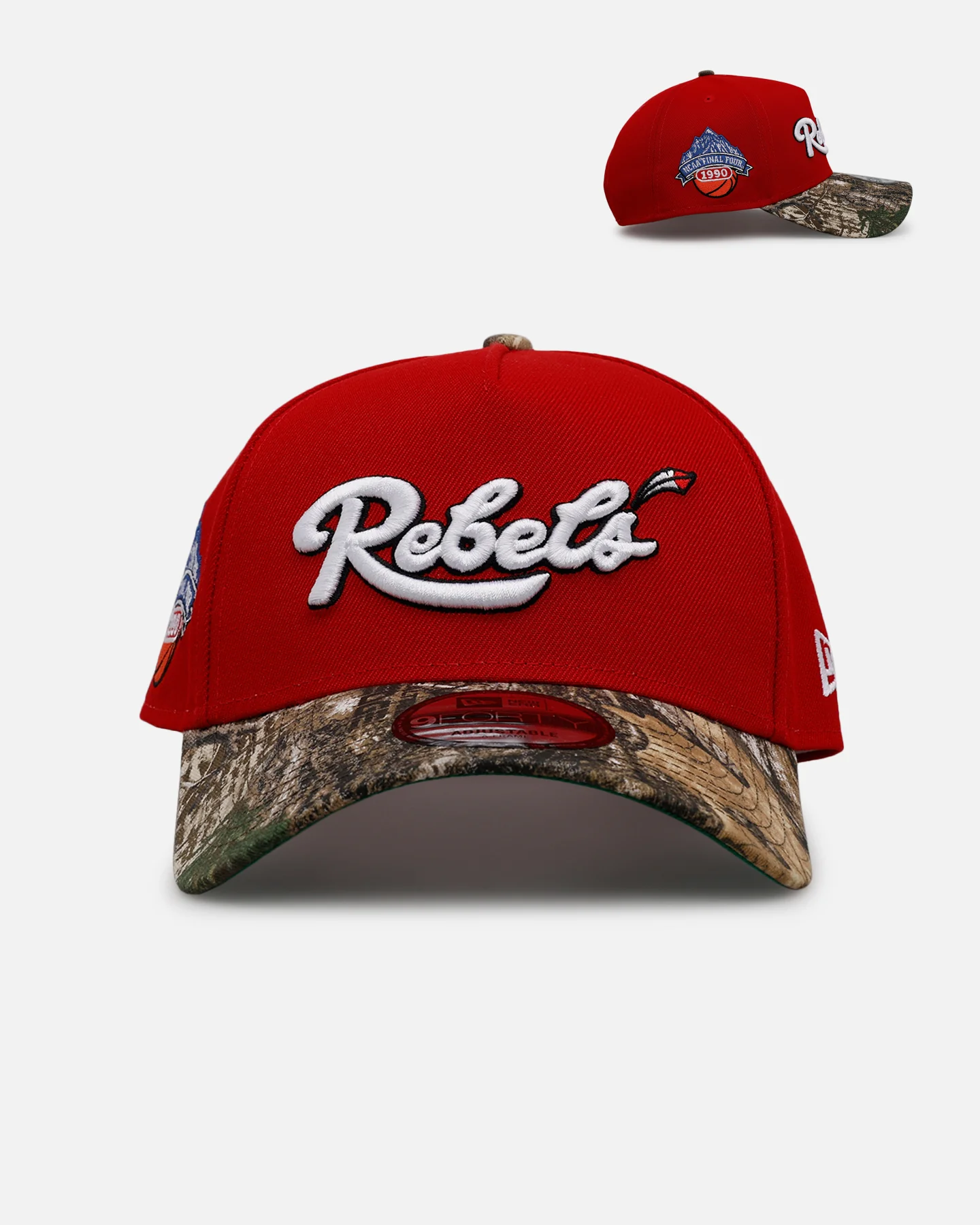 New Era Ole Miss Rebels Football 'Realtree Visor' 9FORTY A-Frame Snapback Official Team Color