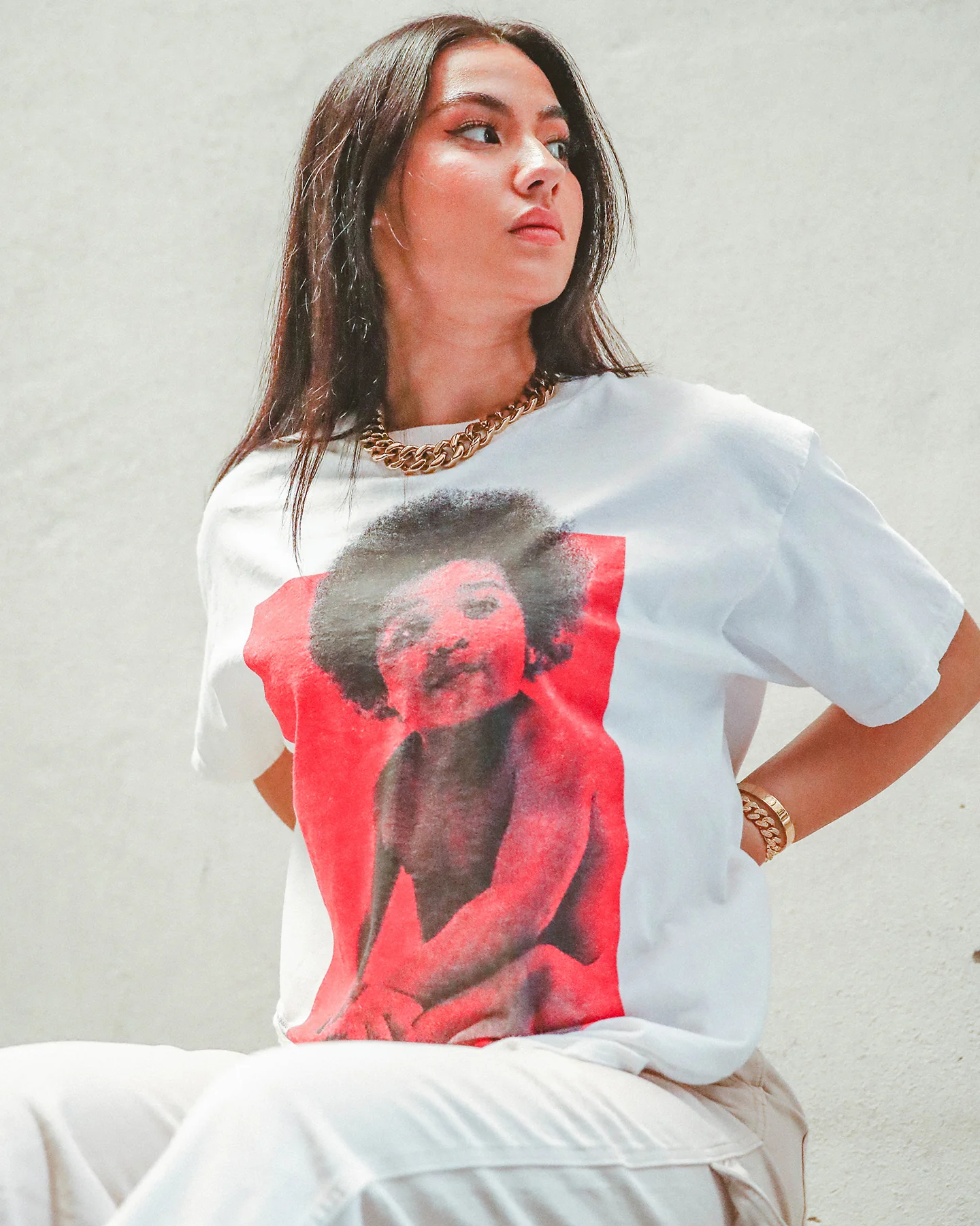 NOTORIOUS B.I.G Biggie Baby Vintage T-Shirt White