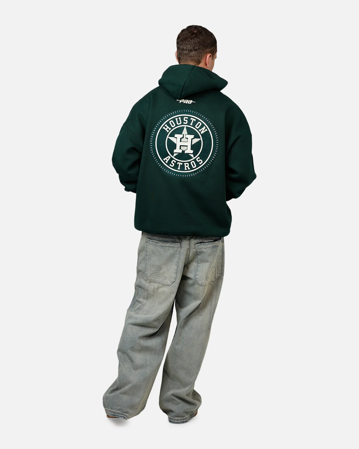 Pro Standard Houston Astros Tapestry 2.0 Hoodie Dark Green