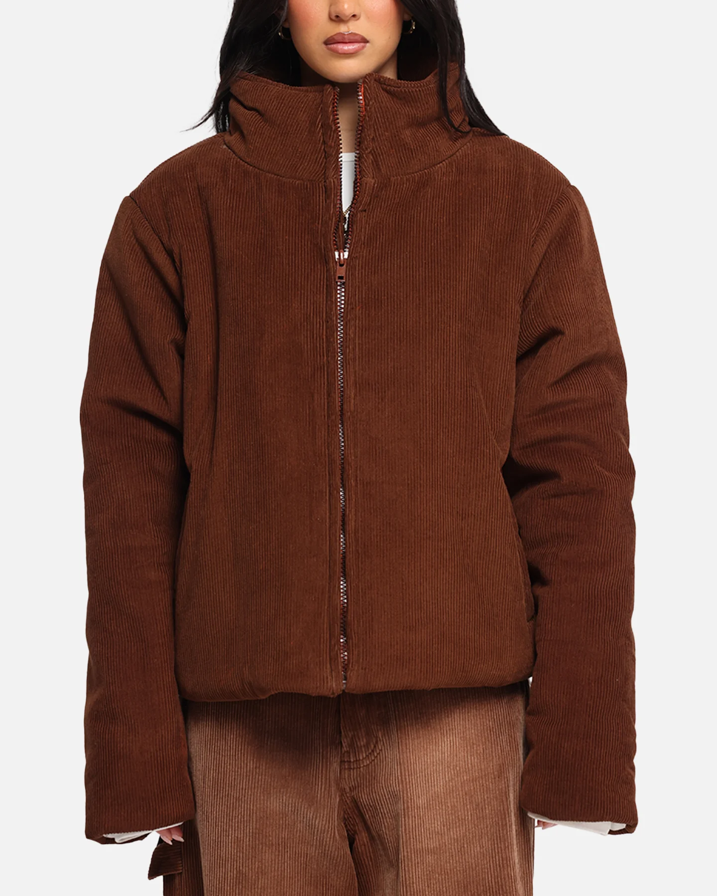 XXIII Corduroy Flight Jacket Brown