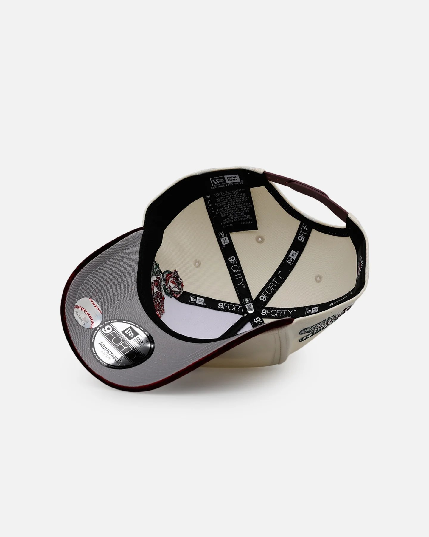 New Era Philadelphia Phillies 'Velvet Roses' 9FORTY A-Frame Snapback Chrome