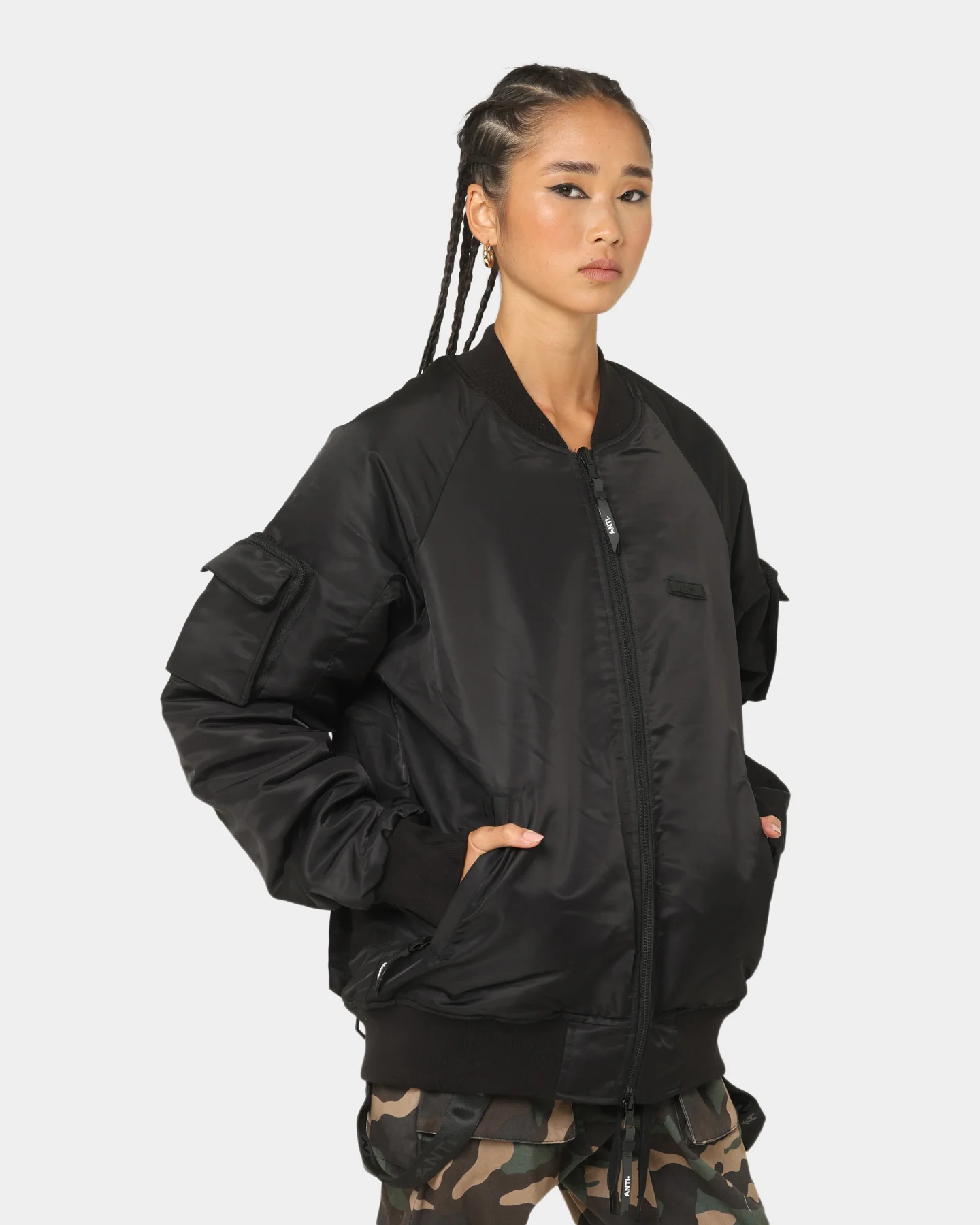 The Anti Order CHKDSK Bomber Jacket Black