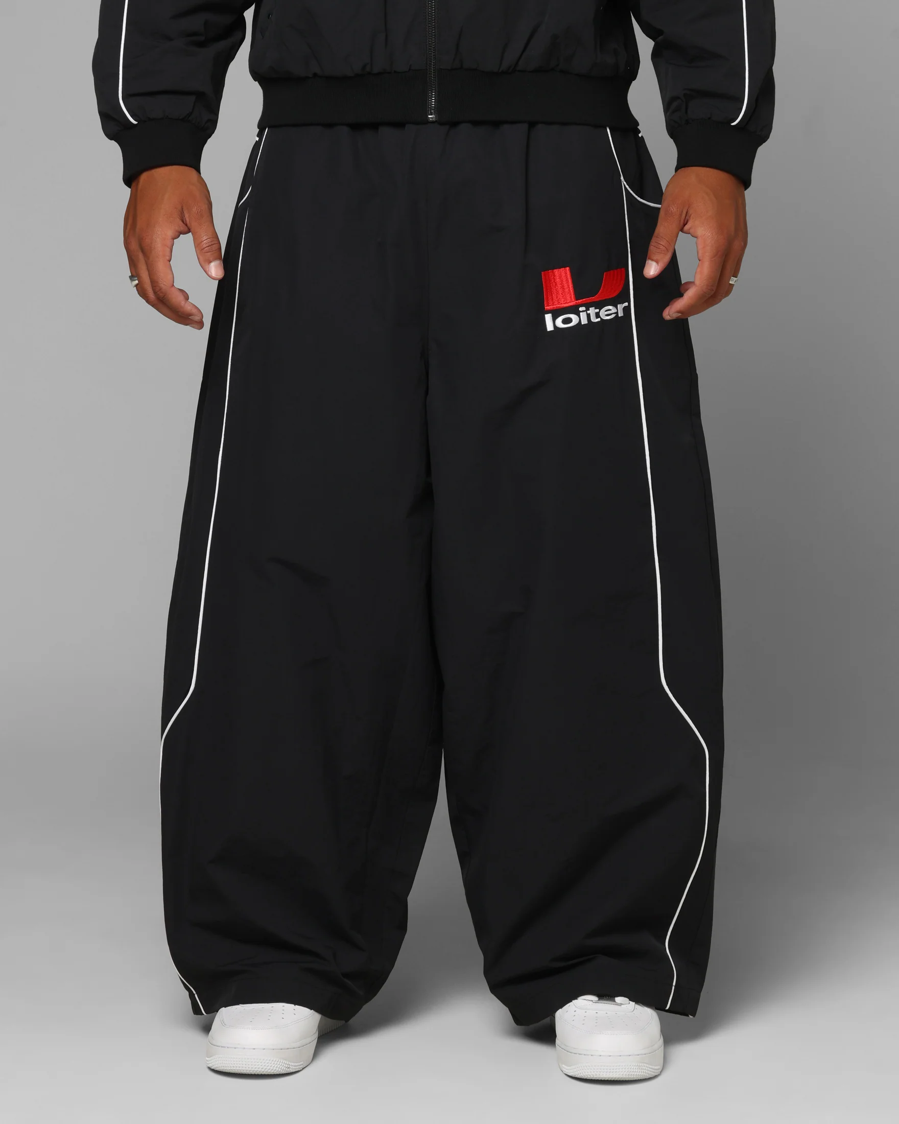 Loiter Imperial Trackpants Black