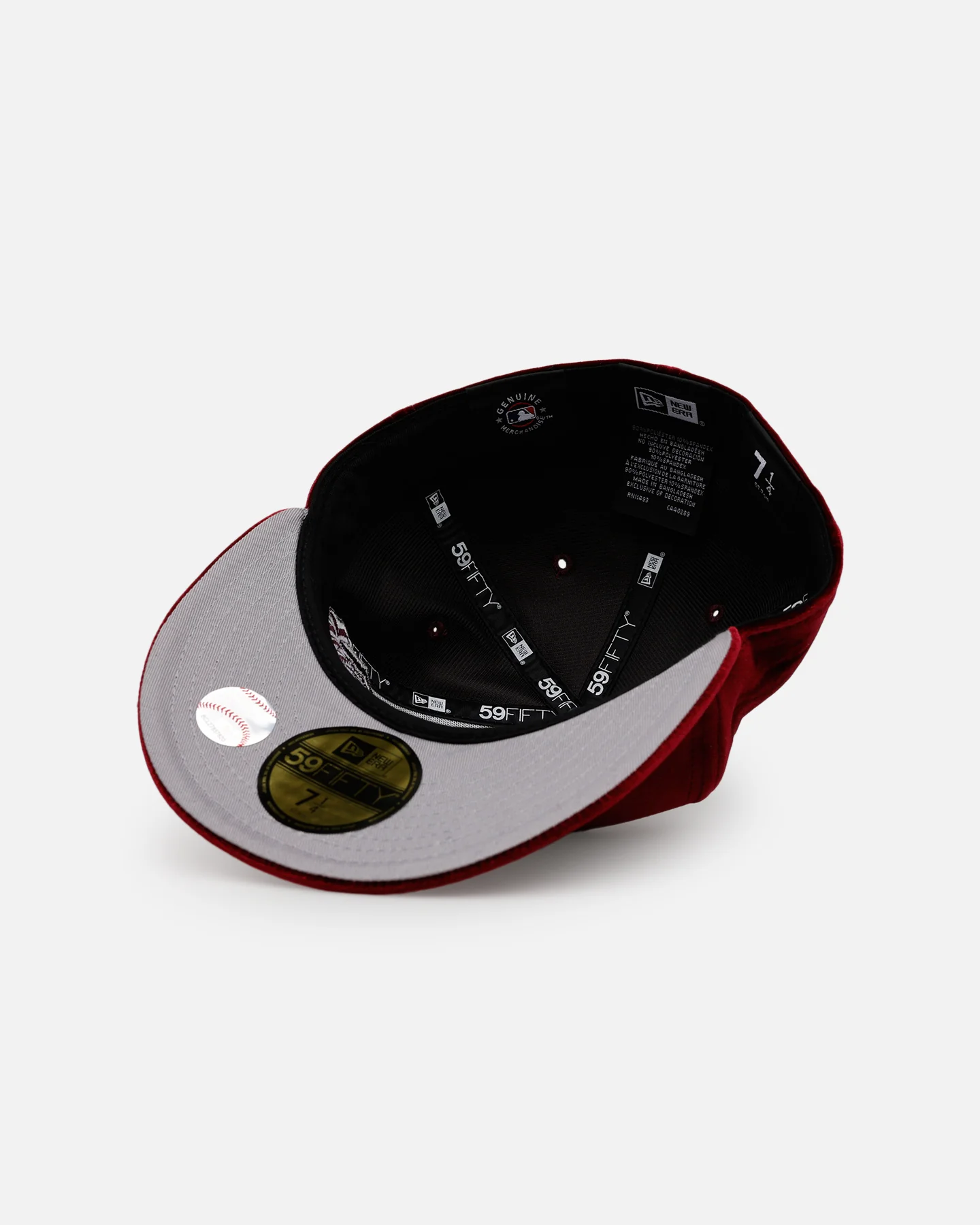 New Era Atlanta Braves 'Velvet Roses' 59FIFTY Fitted Maroon