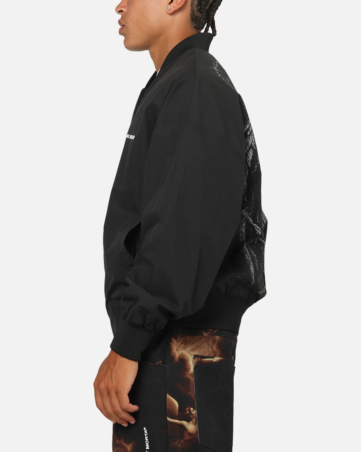 Saint Morta Crossbearer Bomber Jacket Black