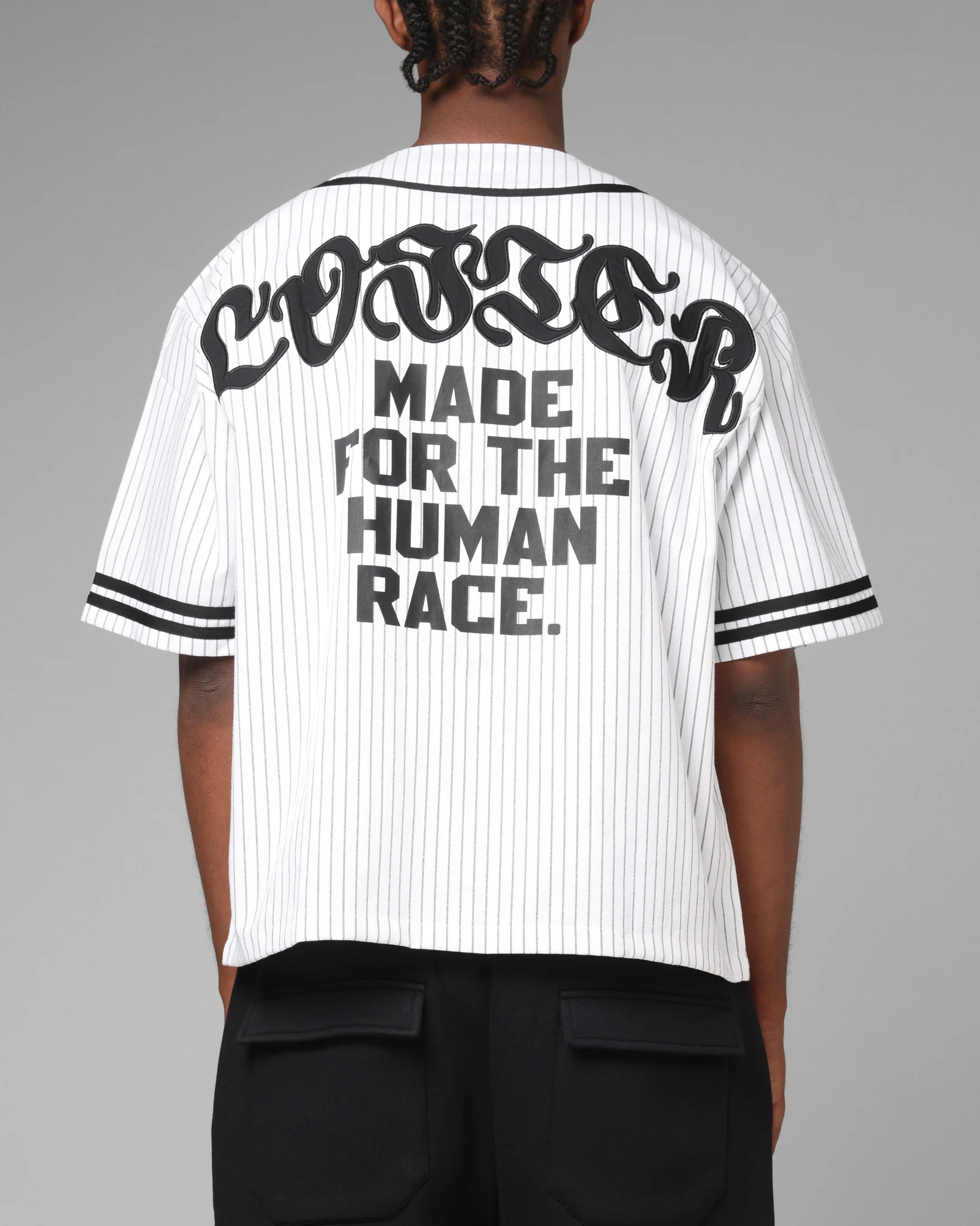 Loiter Silicone Baseball Jersey White