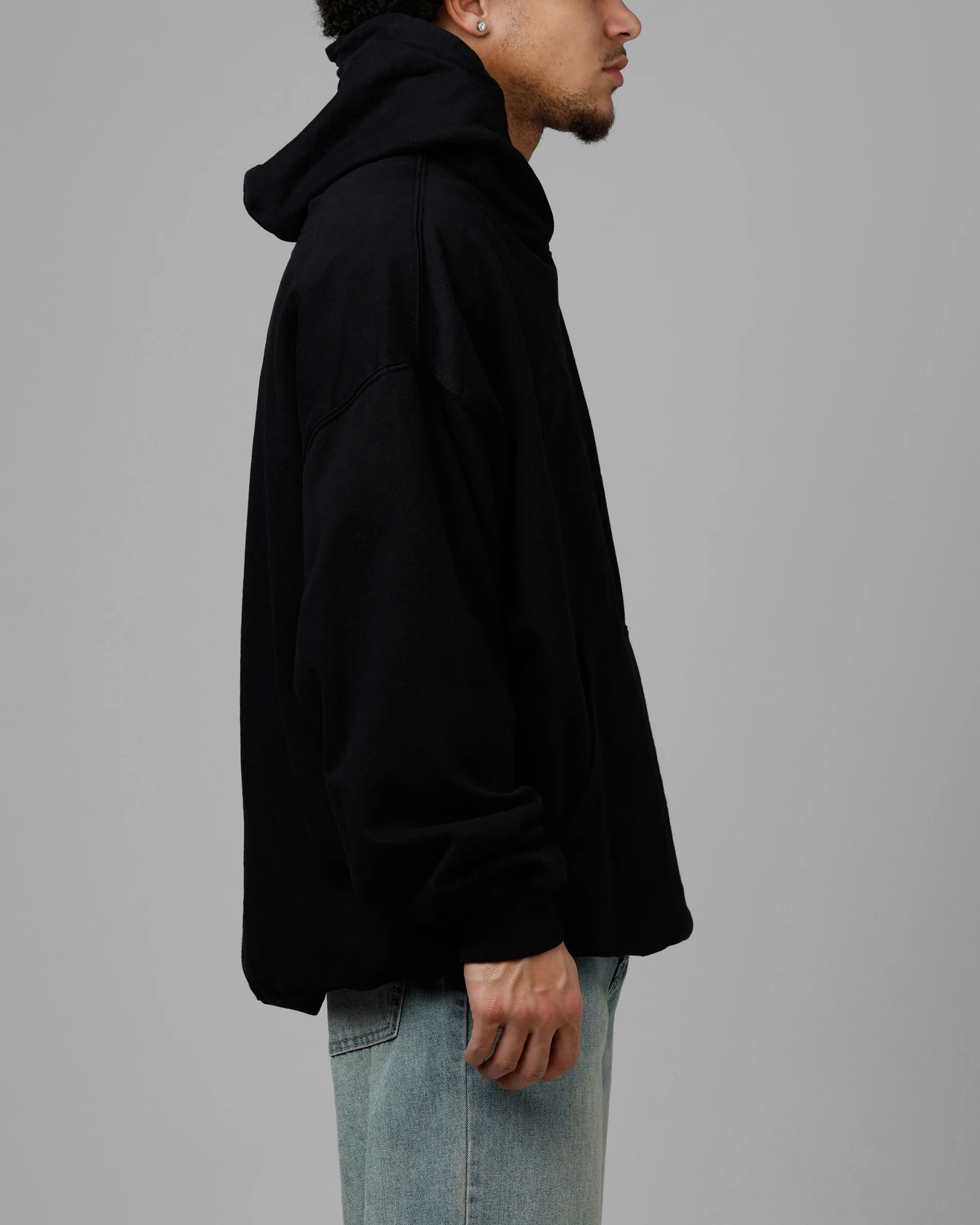 Loiter Pain Premium Hoodie Black