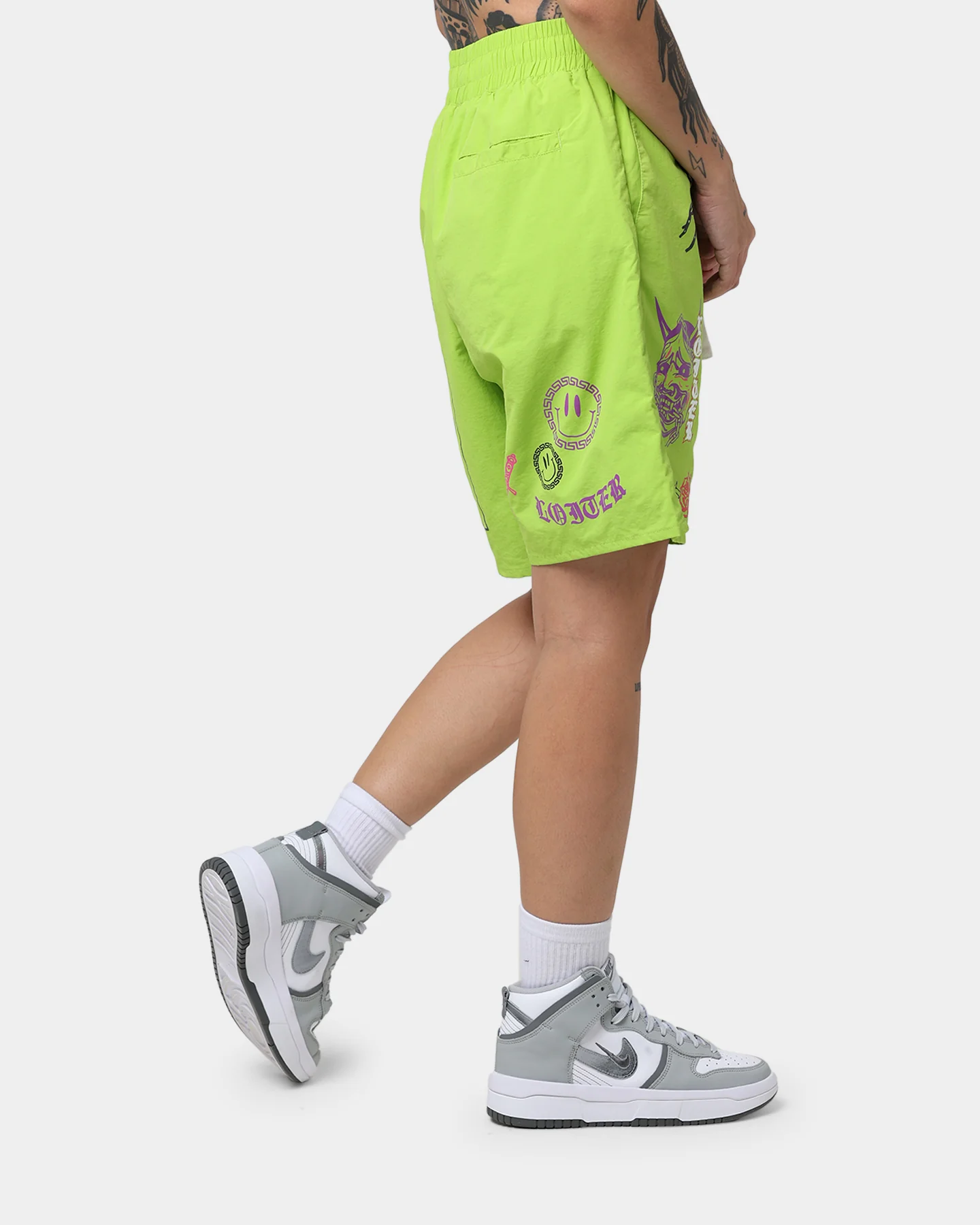 Loiter Hydra Shorts Neon Green